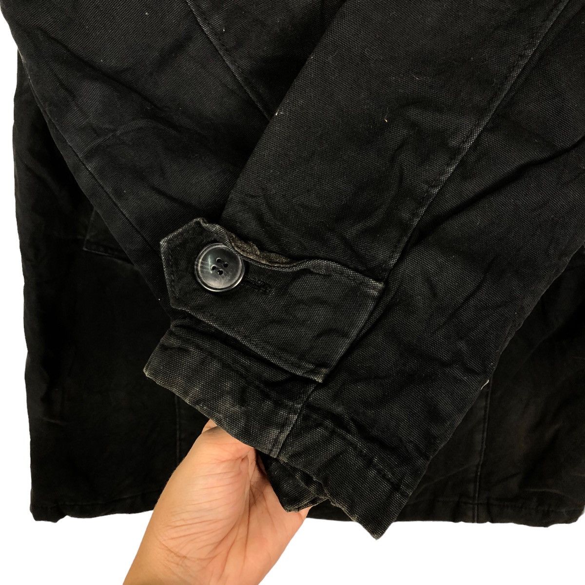 Hysteric Glamour 🔥Rich Black - Long Coats Jacket PPFM Japan Made Size US L / EU 52-54 / 3 - 12 Thumbnail
