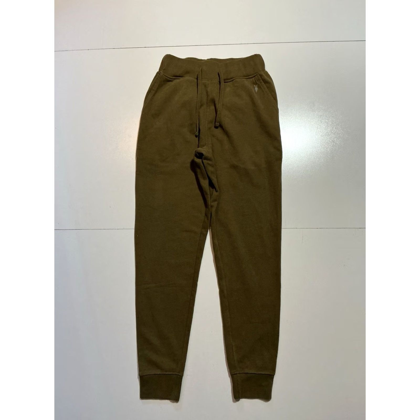 Allsaints AllSaints Ram Skull Olive Green Aven Crewneck Sweatshirt Jogger 2PC Set M/S Sweatpants Crew Neck Mens Sweatsuit Size 40R - 4 Thumbnail