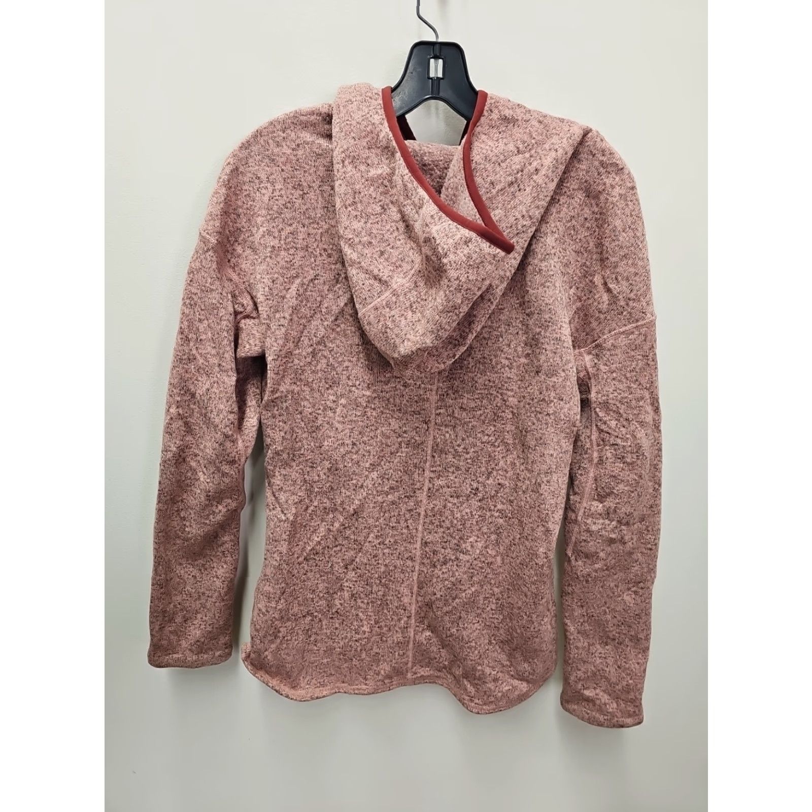 Vintage Stio Hoodie Women M Red Thumbholes Pockets Fleece Pullover 1/4 Zip Casual Hiking Size M / US 6-8 / IT 42-44 - 4 Thumbnail