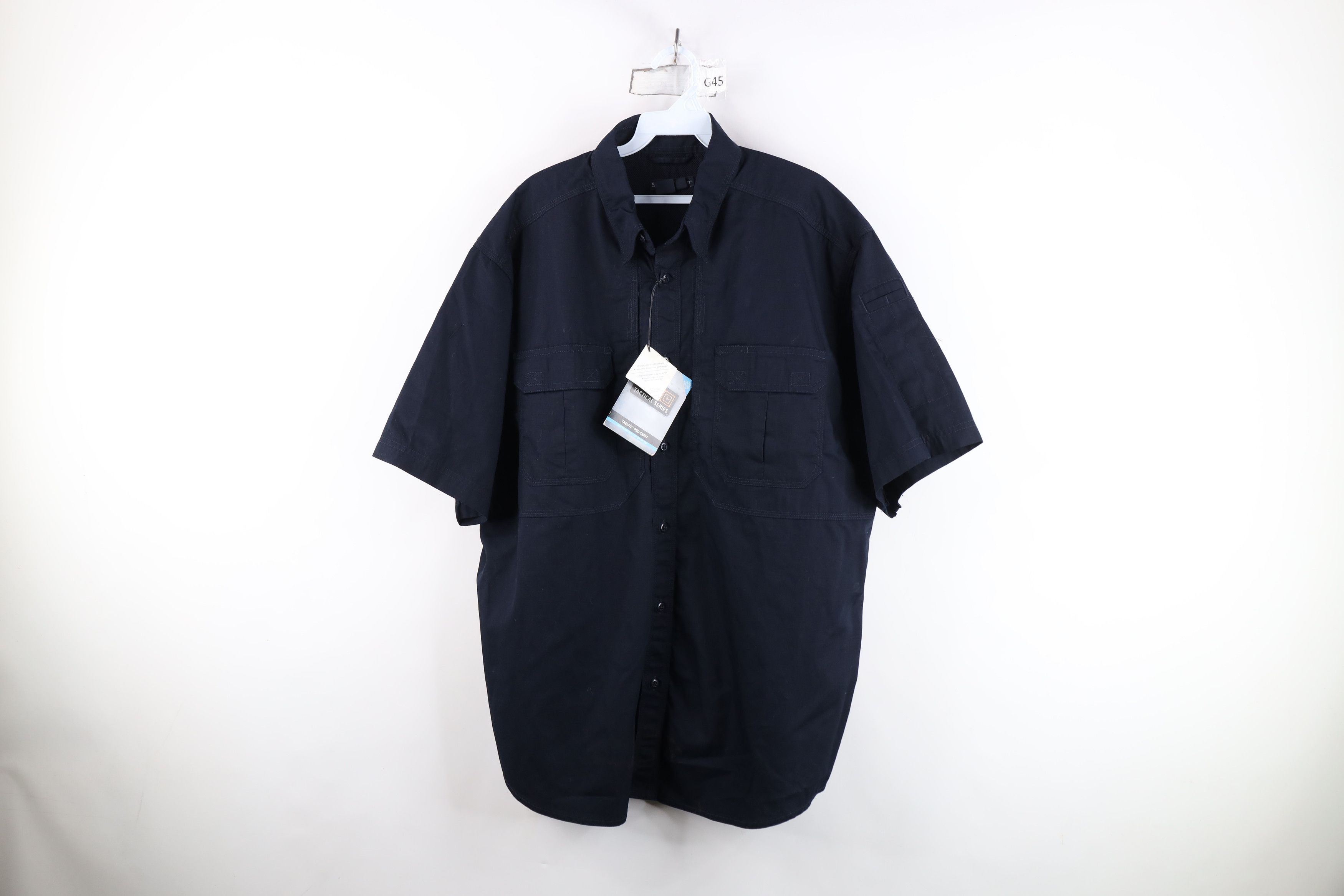 Vintage New 5.11 Tactical Series Short Sleeve Pro Uniform Shirt Size US XL / EU 56 / 4 - 1 Thumbnail