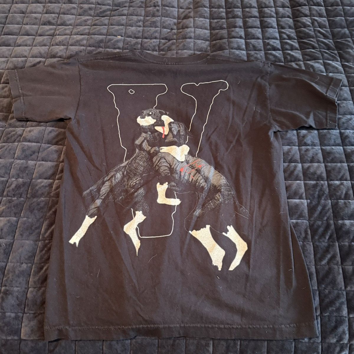 City Morgue × Vlone Vlone X City Morgue Tee Sz L Size US L / EU 52-54 / 3 - 2 Thumbnail