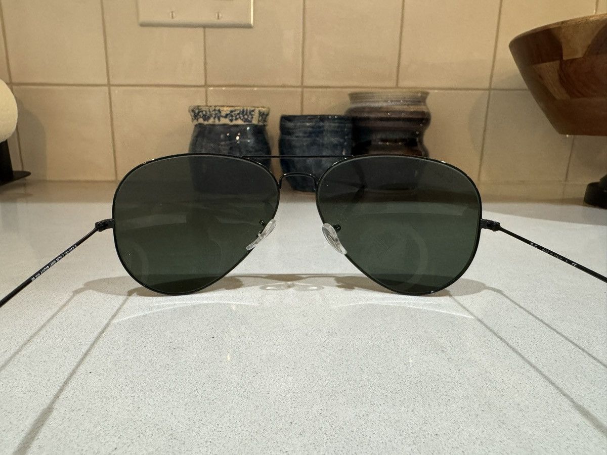 RayBan RayBan Black Aviators Size ONE SIZE - 2 Thumbnail