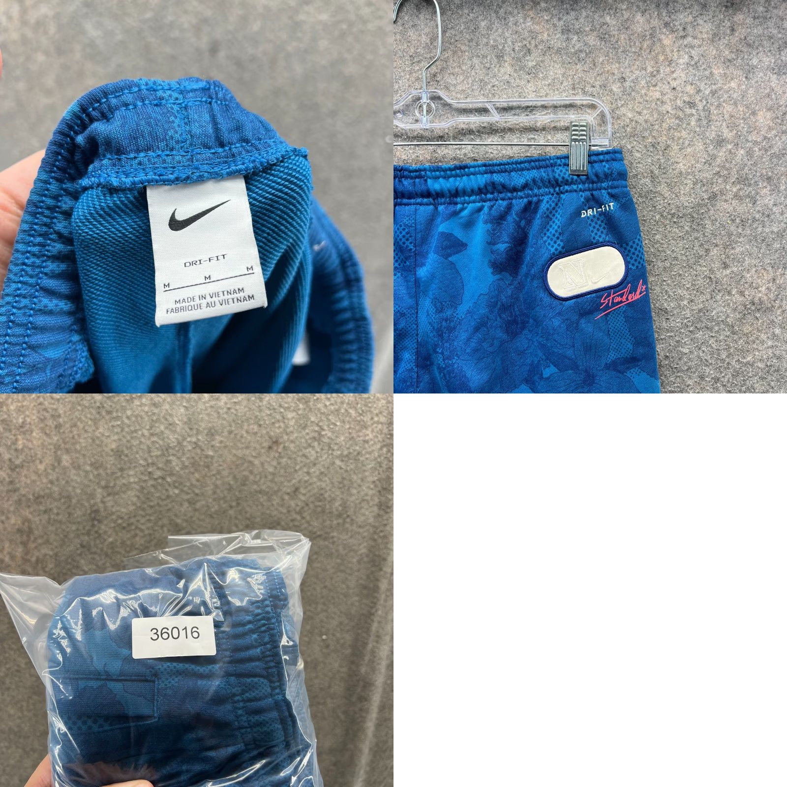 Nike Nike Jogger Men Medium Blue Dri Fit Standard Issue DV0016-453 Brigade Basketball Pants Size US 31 - 8 Thumbnail