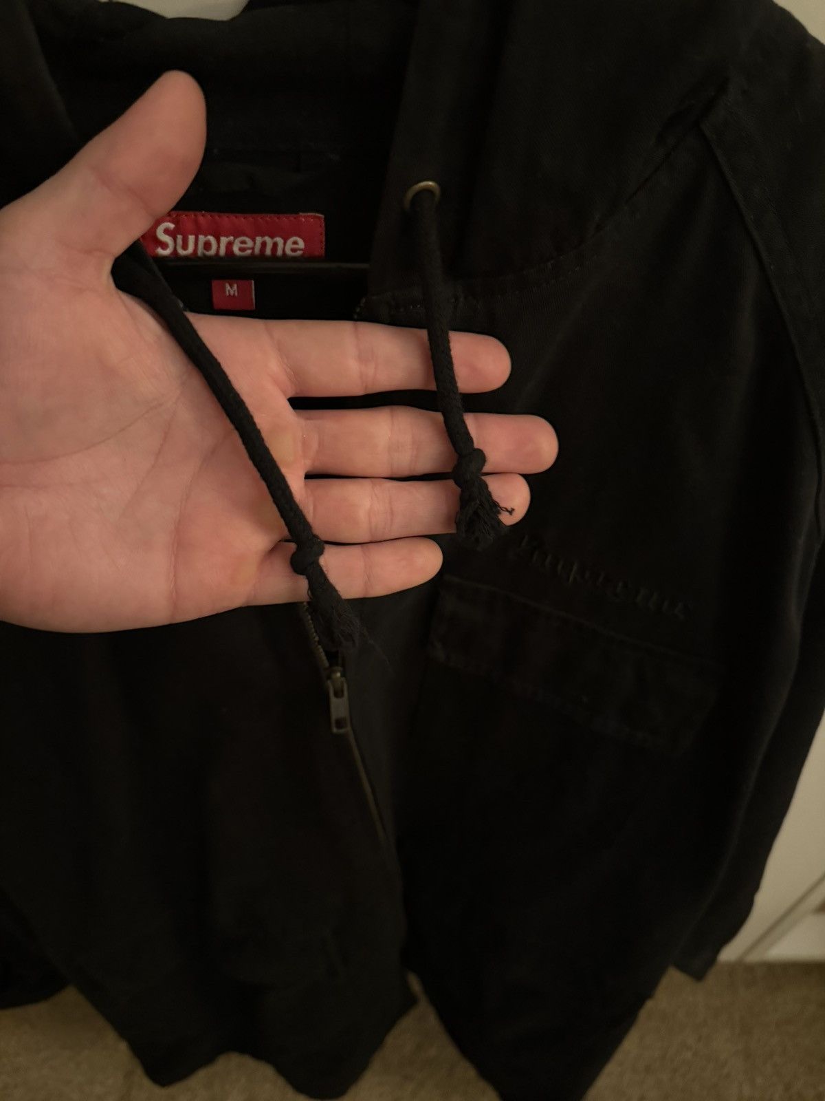 Supreme Supreme Black Parka Size US M / EU 48-50 / 2 - 7 Thumbnail