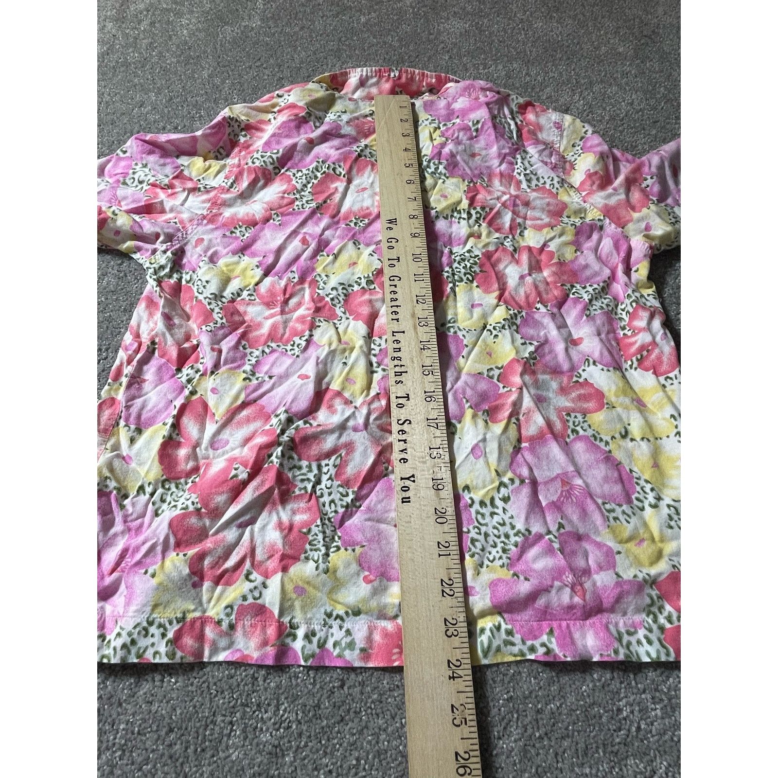 Other Classic Elements Hawaiian Shirt Grandmacore Womens L Pink Size L / US 10 / IT 46 - 7 Thumbnail
