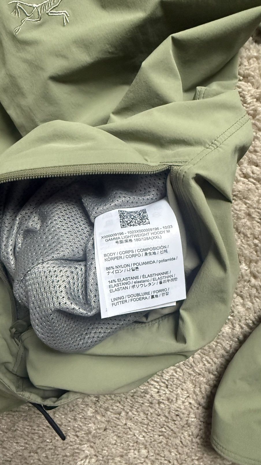 Arc'teryx ARC’TYRYX GAMMA LIGHTWEIGHT JACKET Size US XXL / EU 58 / 5 - 6 Thumbnail