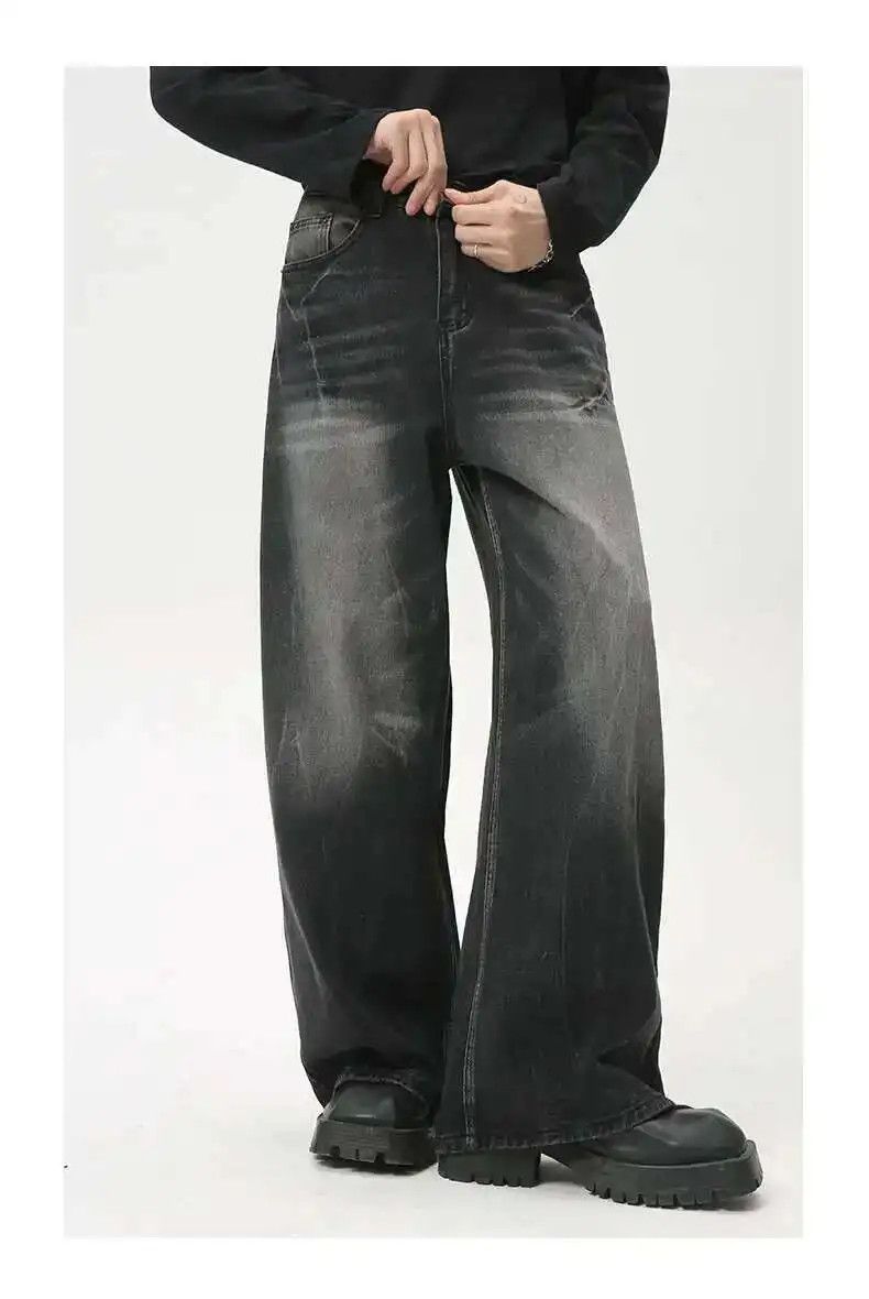 Japanese Brand Baggy Wide Leg Denim Jeans Size US 32 / EU 48 - 8 Thumbnail