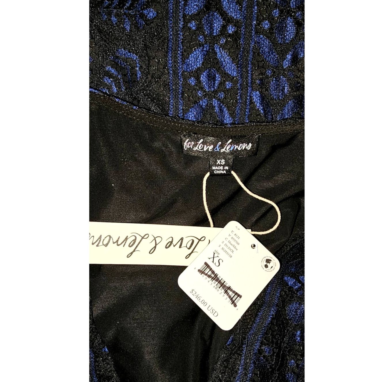 Free People NWT Free People For Love & Lemons Lyla Cocktail Dress $246 Size XS / US 0-2 / IT 36-38 - 6 Thumbnail