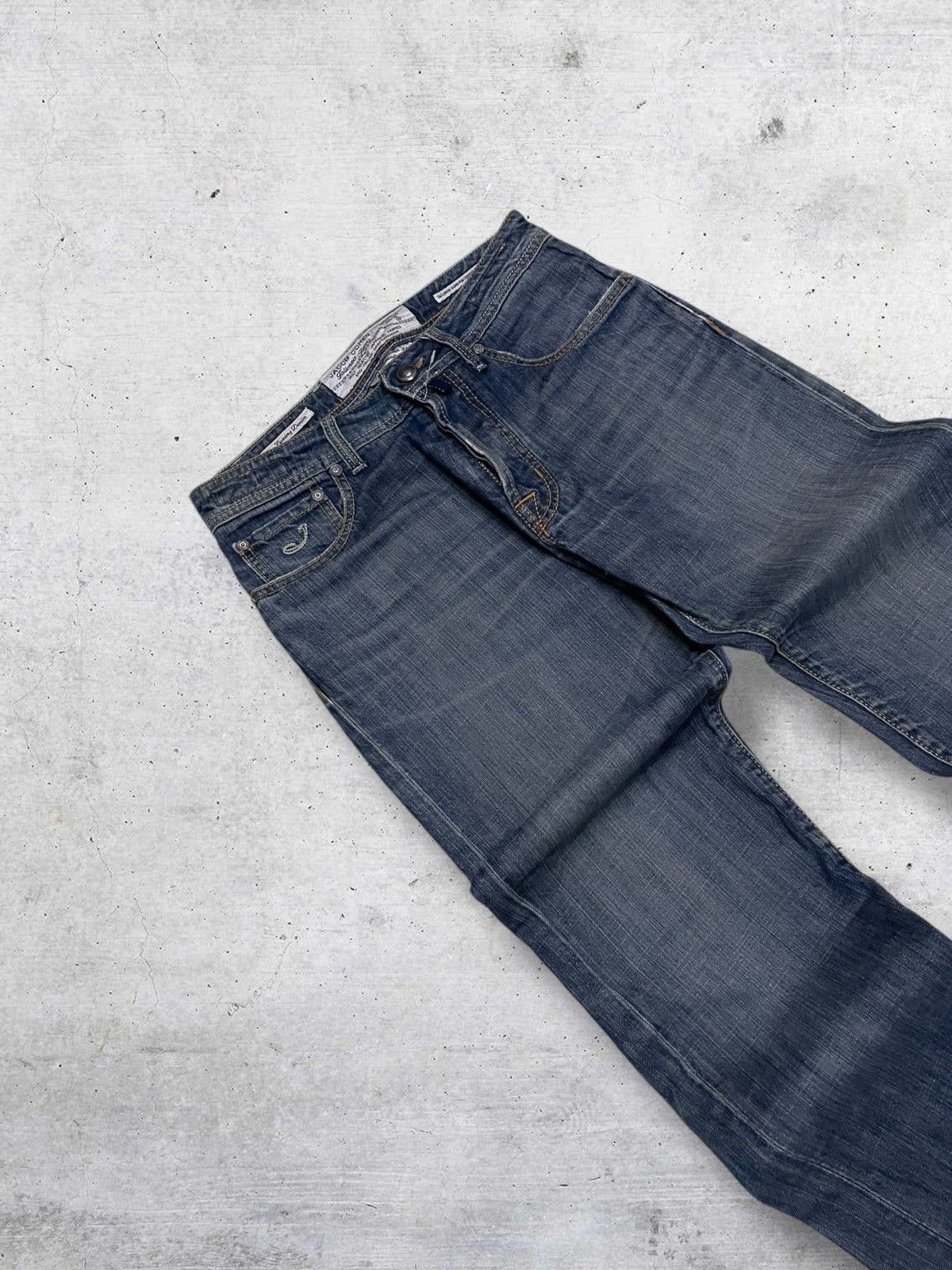 Jacob Cohen VINTAGE JACOB COHEN 90S DESIGNER BLUEWASHED DISTRESSED DENIM Size US 30 / EU 46 - 7 Thumbnail