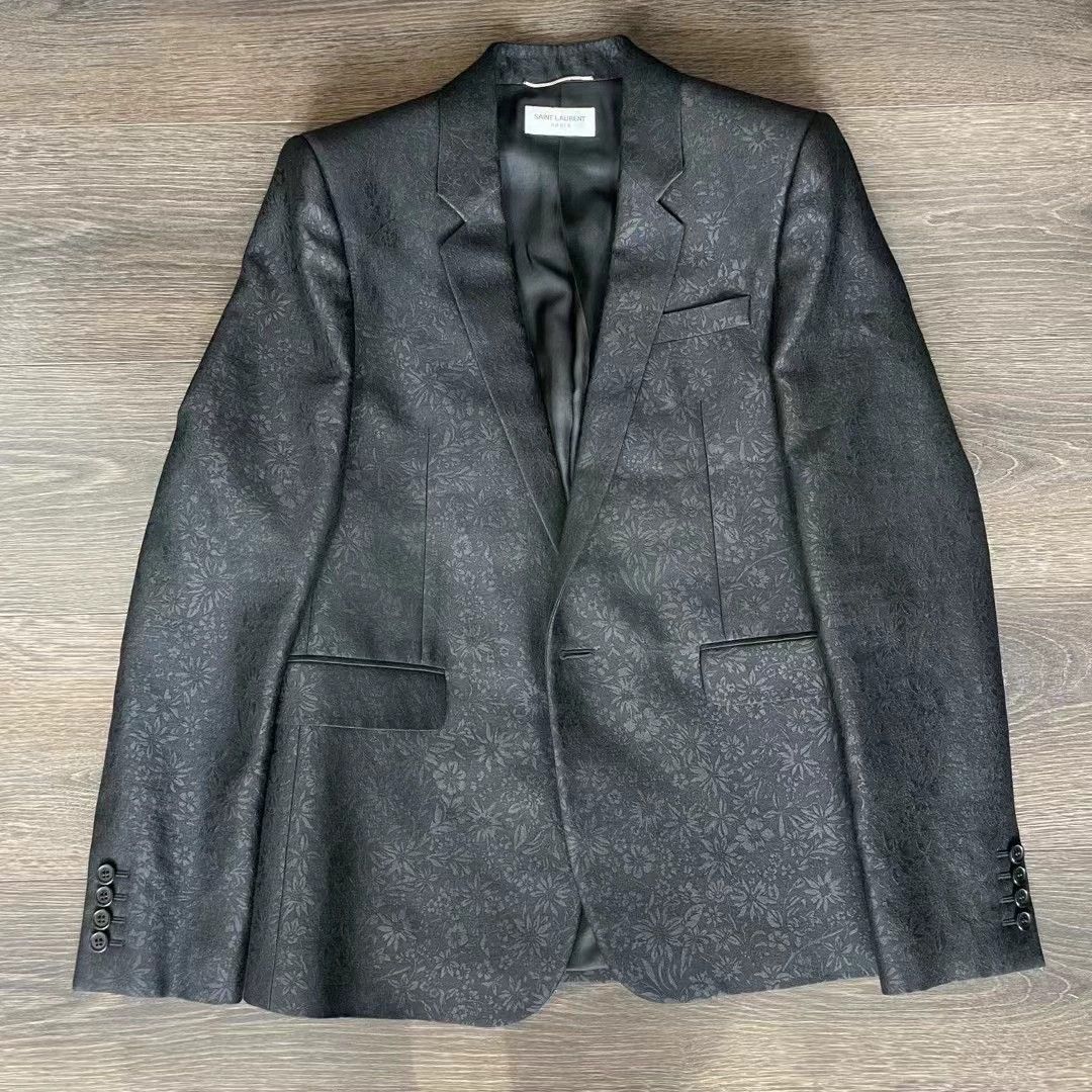 Saint Laurent Paris Saint Laurent Paris Jacquard jacket Size US M / EU 48-50 / 2 - 1 Thumbnail