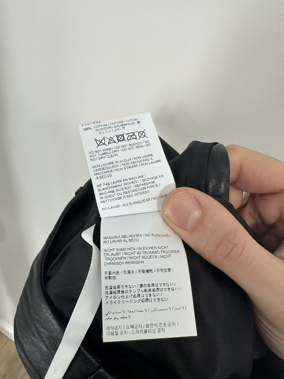 Off-White OFF WHITE LEATHER PANTS Size 25" / US 0 / IT 36 - 14 Thumbnail