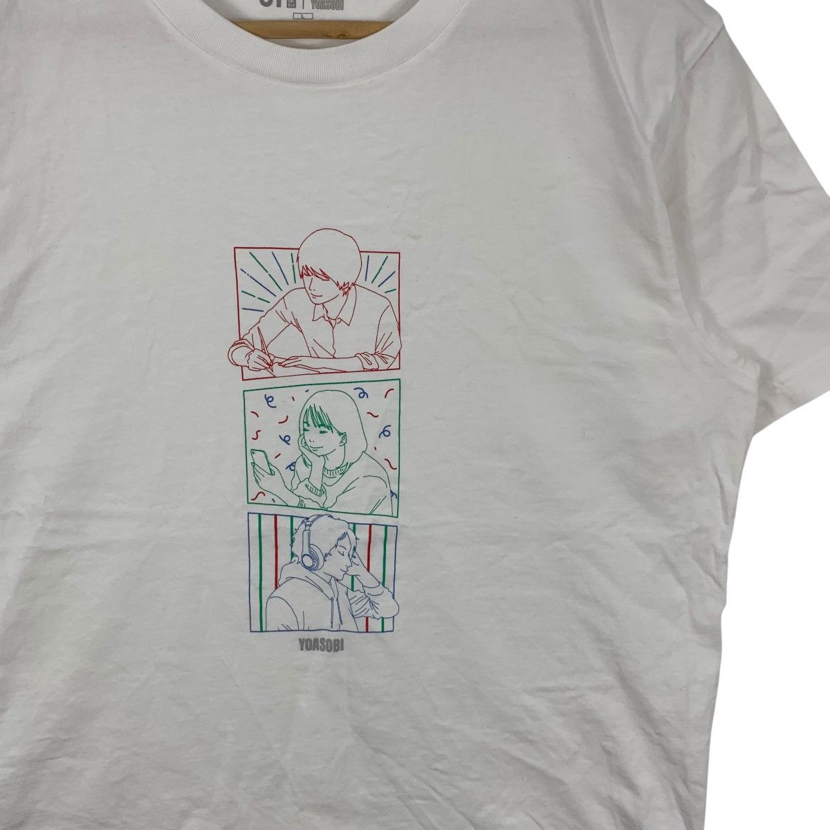 Anime UNIQLO x YOASOBI JAPAN Duo Ayase Ikura Anime Tee Shirt Top Size L / US 10 / IT 46 - 5 Thumbnail