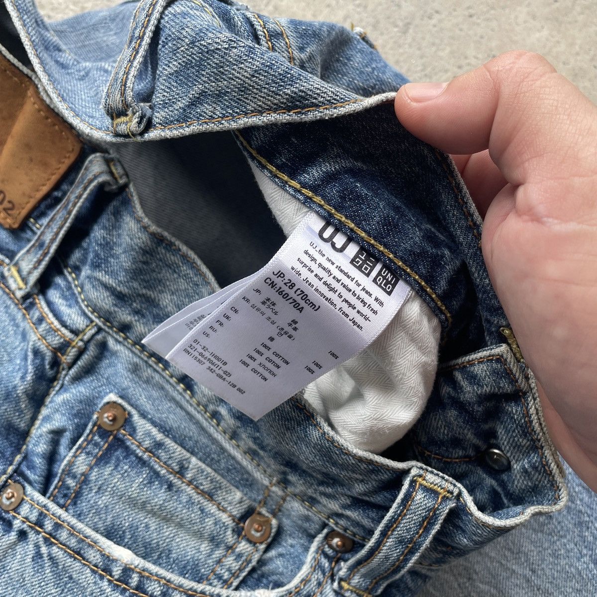 Japanese Brand × Jean × Vintage W29x29 Vintage Japanese Jeans Faded Denim Pants Size US 29 - 7 Thumbnail