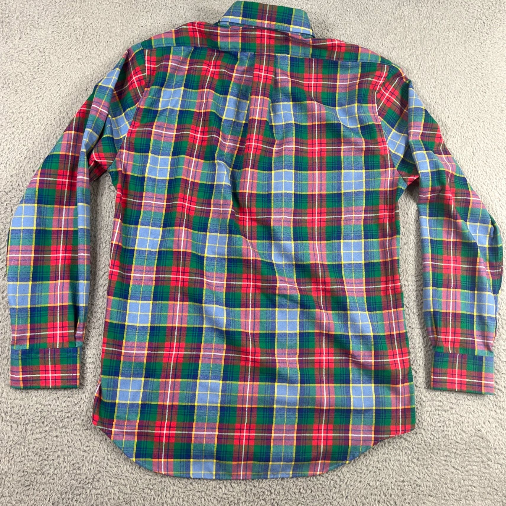 Vineyard Vines Vineyard Vines Tucker Shirt Mens M Button-Up Slim Fit Color Plaid Multicolor Polyester Classic Colorful Size US M / EU 48-50 / 2 - 7 Thumbnail