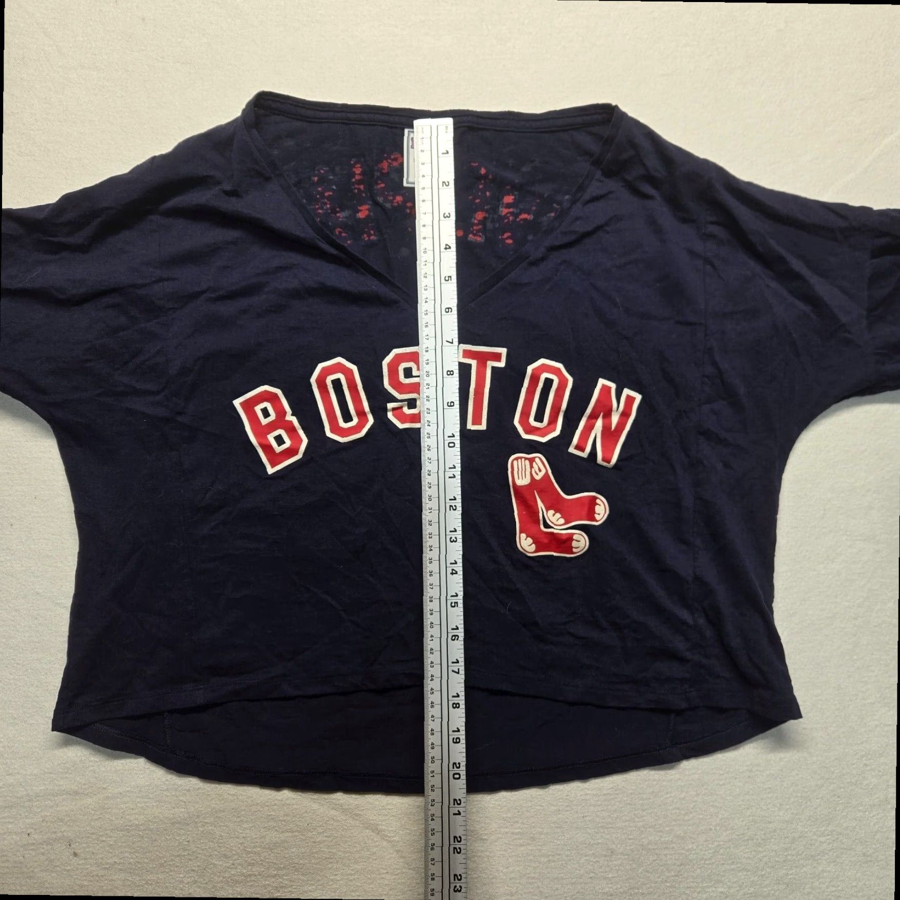 Victoria's Secret Boston Red Sox Crop Top Mens Medium Pink Victoria's Secret Love Shirt Size M / US 6-8 / IT 42-44 - 6 Thumbnail