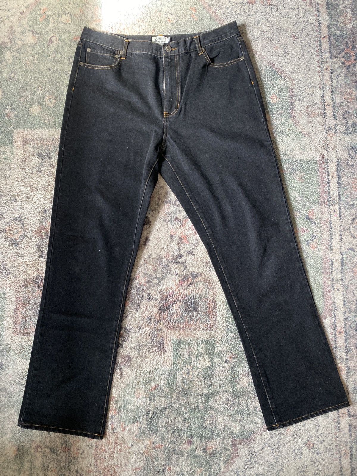Manresa Manresa Black Jeans Size US 35 - 1 Thumbnail