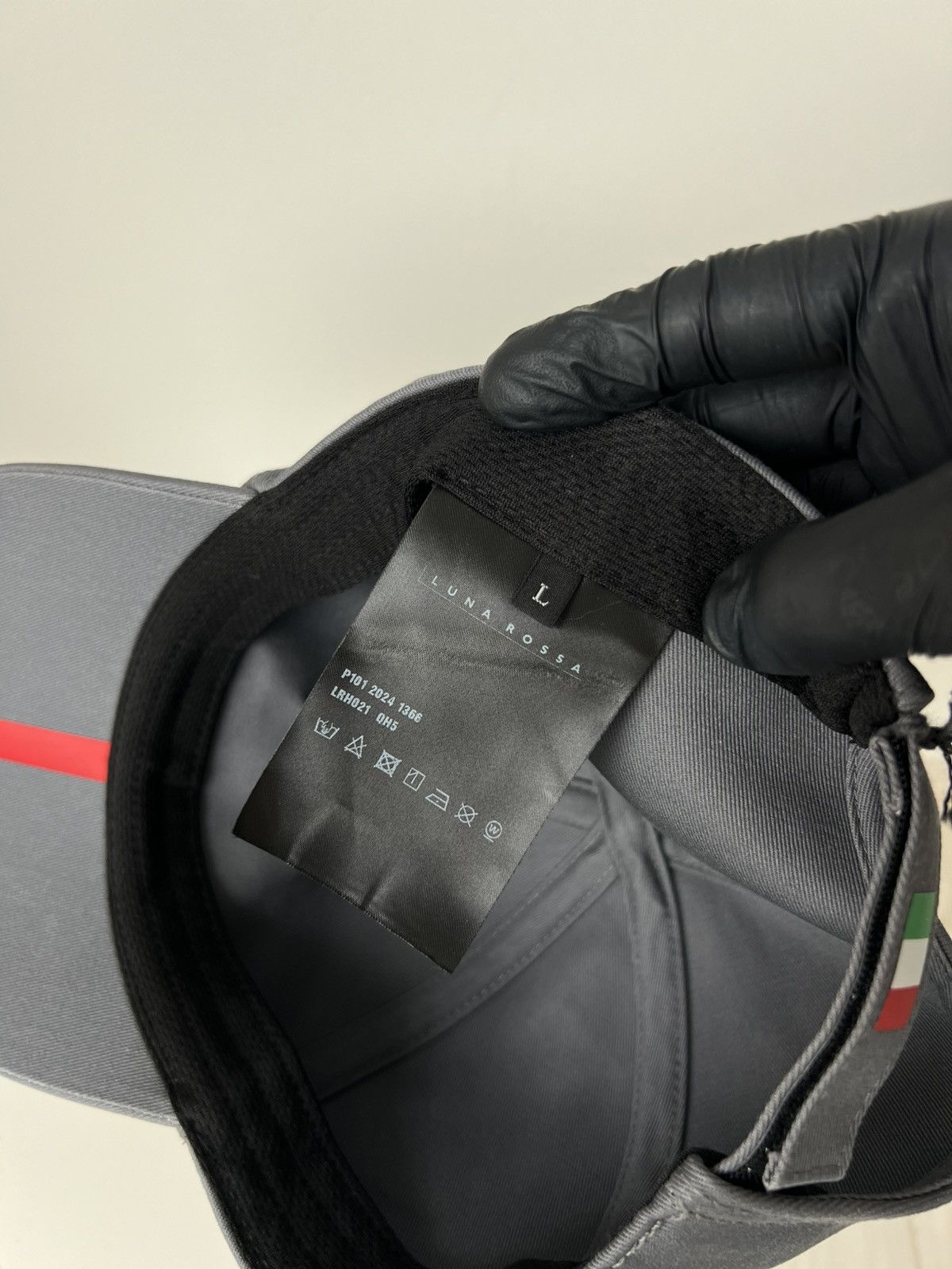 Prada Prada Luna Rossa Grey Pirelli Racing Cap Size ONE SIZE - 12 Thumbnail