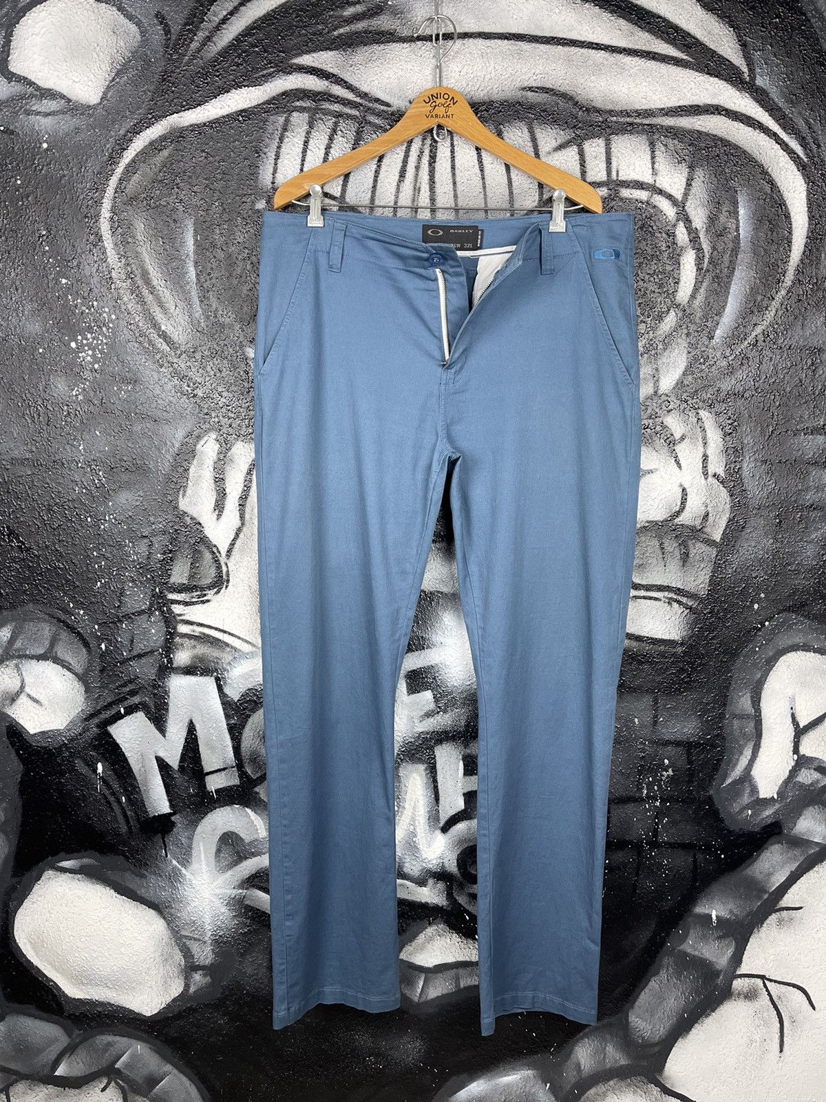 Oakley Oakley Regular Fit Blue Chino Trousers Pants Size W36 L32 Size US 36 / EU 52 - 17 Thumbnail