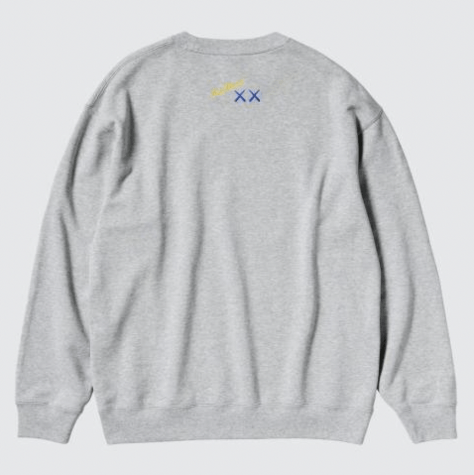 Andy Warhol × Kaws × Uniqlo Uniqlo x Kaws x Warhol Grey/Blue Sweatshirt US M = ASIA L Size US M / EU 48-50 / 2 - 2 Thumbnail