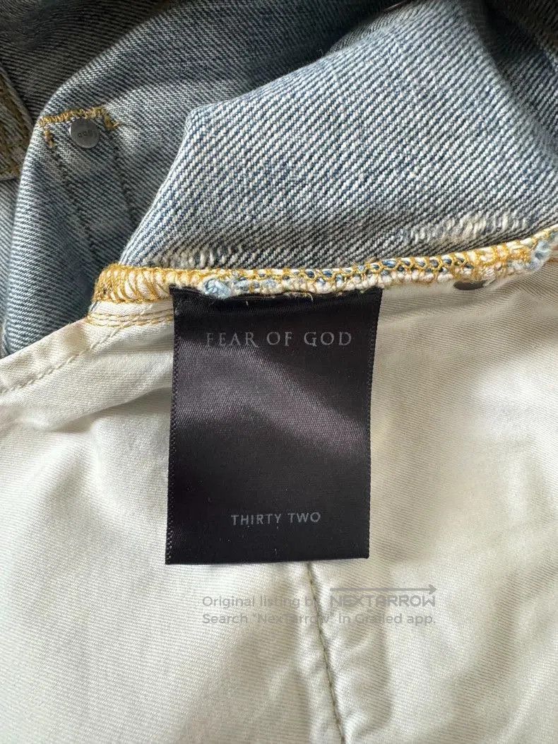 Fear of God Fear of God x Maxfield Limited Blue Jeans 2nd. Size US 32 / EU 48 - 8 Thumbnail
