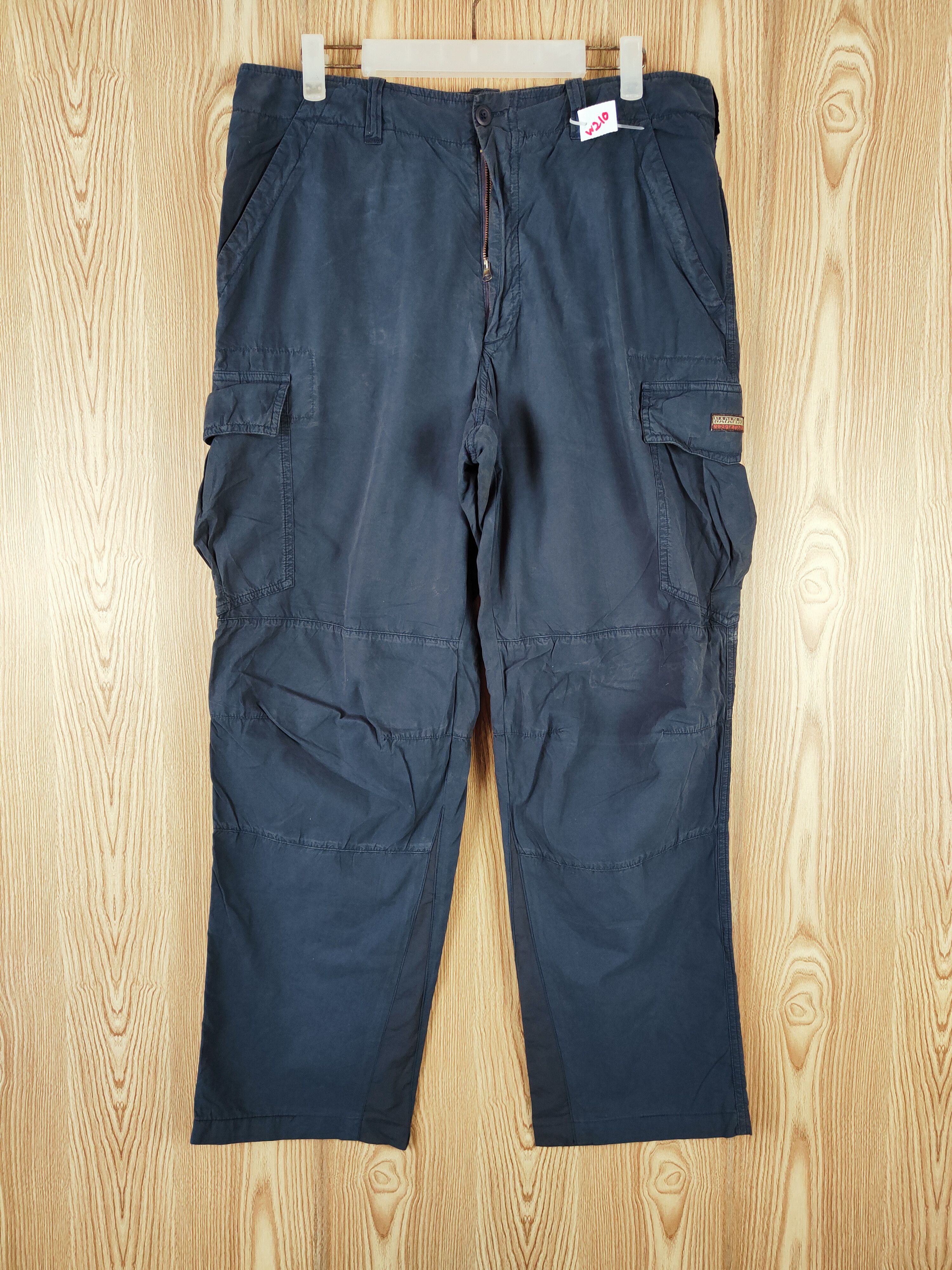 DL Napapijri Navy Multipocket Tactical Cargo Pants #W210