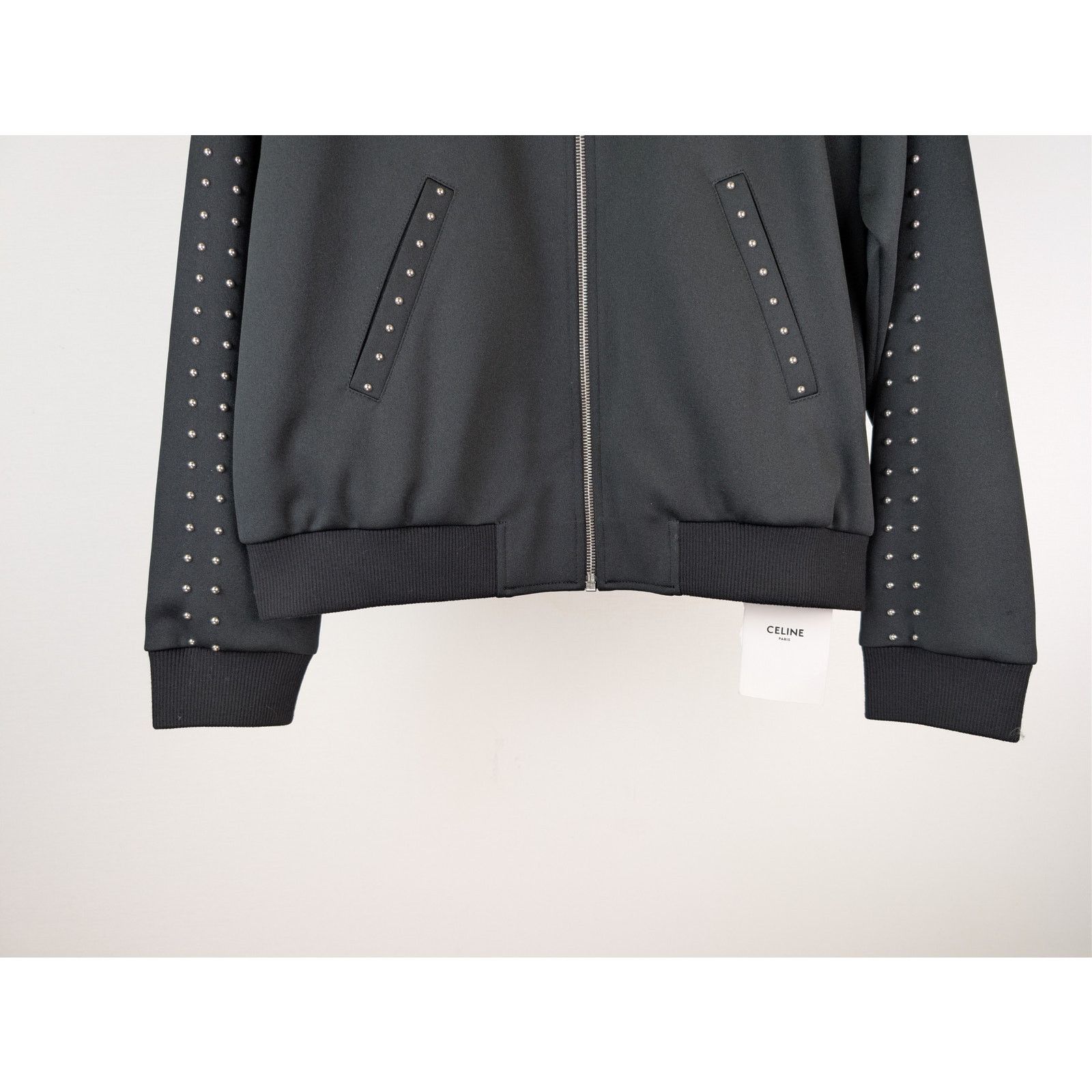 Celine o1rshd1 Relaxed Studded Jacket in Black Size US XL / EU 56 / 4 - 3 Thumbnail