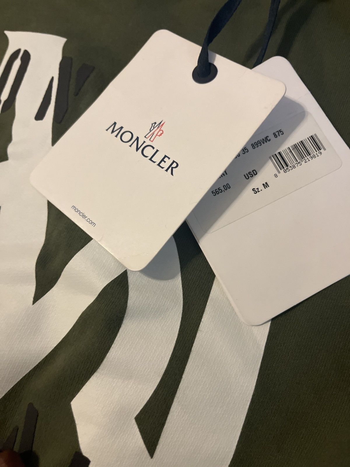 Moncler Moncler safari sweatshirt (felpa girocollo) Size US M / EU 48-50 / 2 - 3 Thumbnail