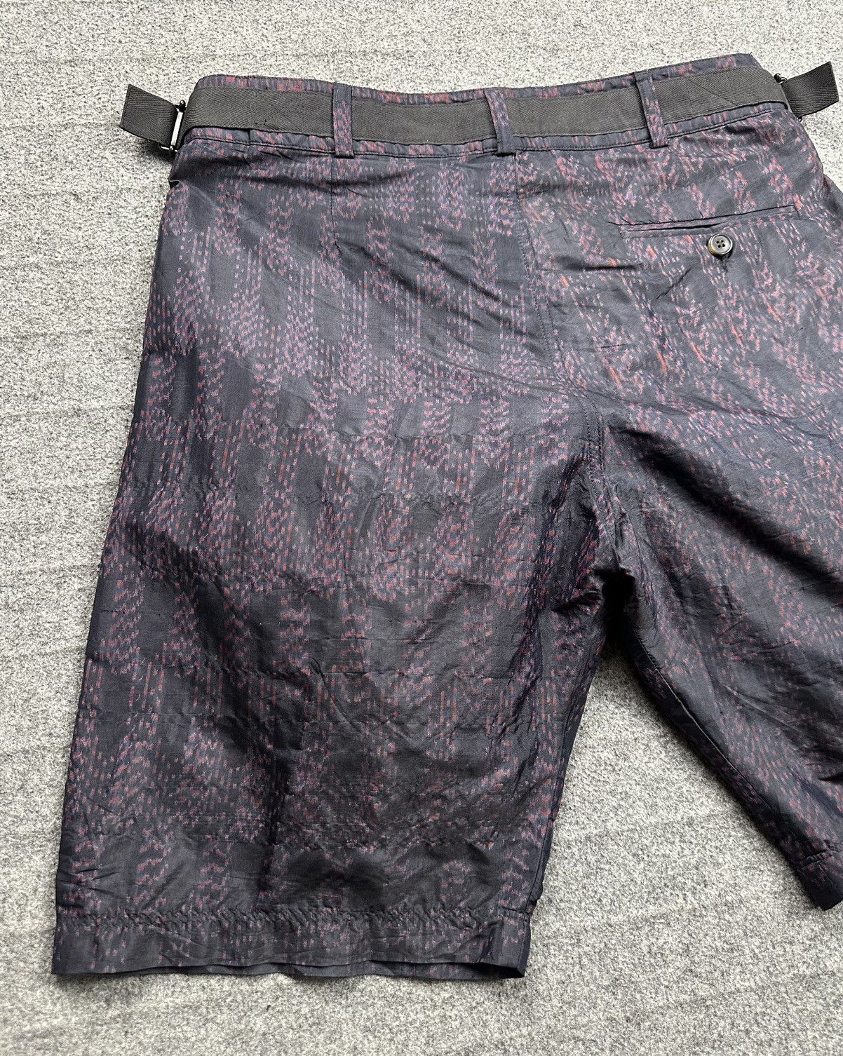 Dries Van Noten Dries Van Noten - Silk Printed Waist Shorts - Side Adjuster Size US 31 - 10 Thumbnail