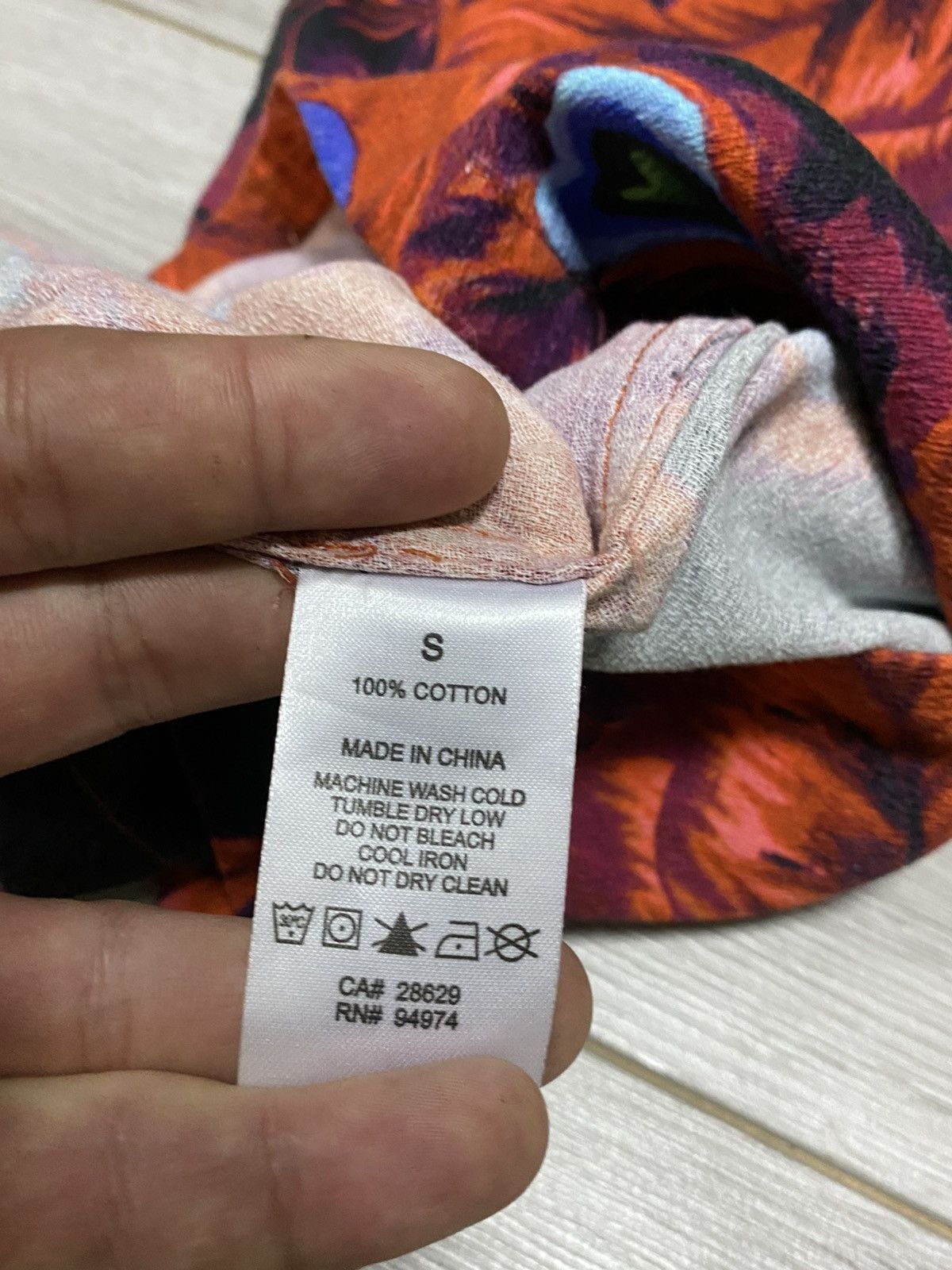 Stussy Stussy Peacock’s tail floral all over stitched shirt Hawaii Size US S / EU 44-46 / 1 - 10 Thumbnail
