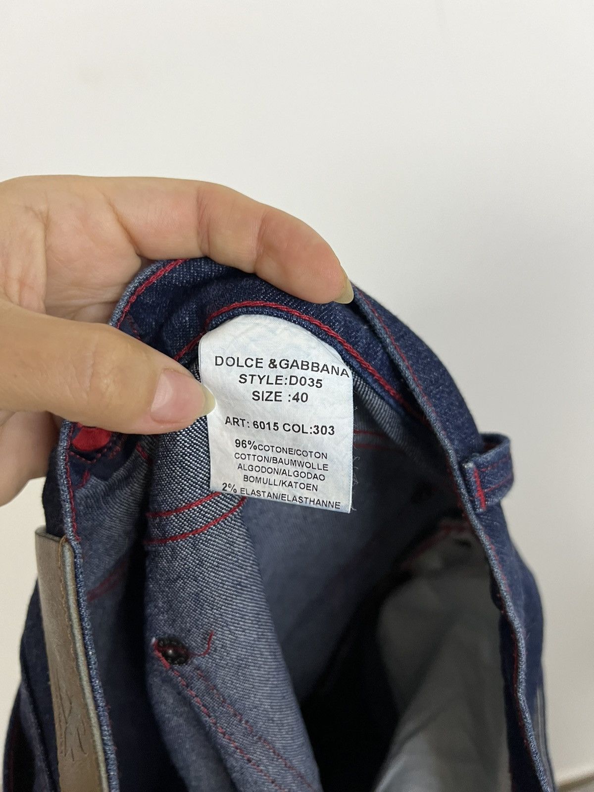 Dolce & Gabbana Dolce & Gabbana M jeans blue Size US 29 - 2 Thumbnail