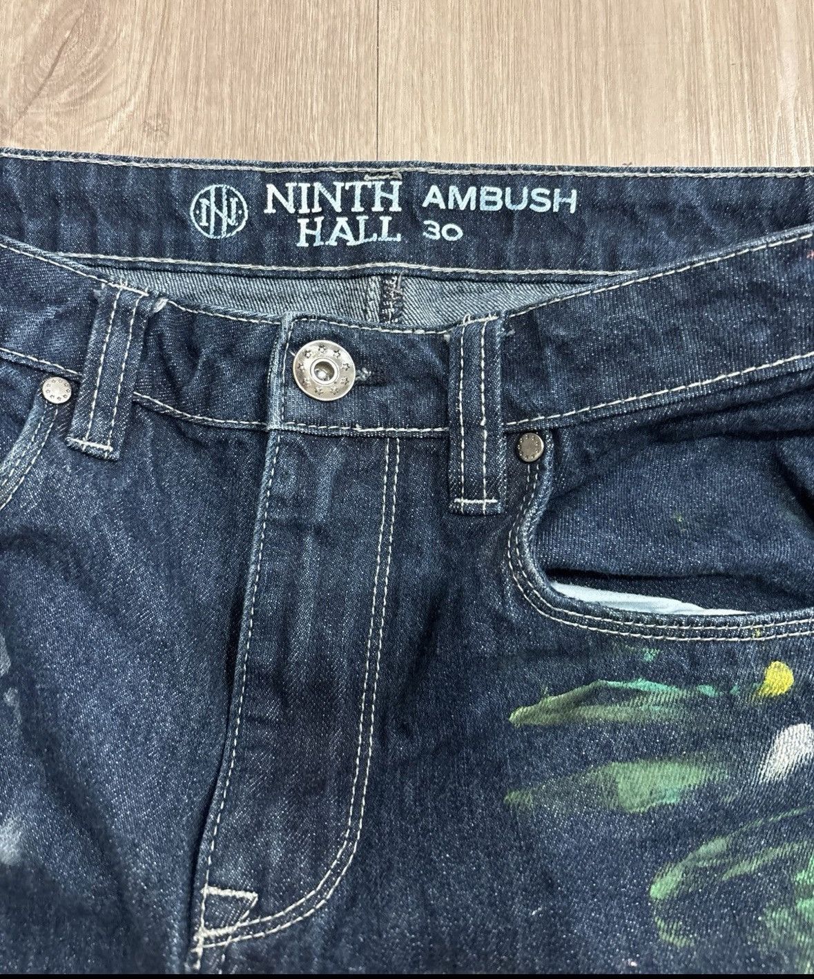 Ninth Hall Ninth Hall ambush raw denim jeans Size US 30 / EU 46 - 4 Thumbnail