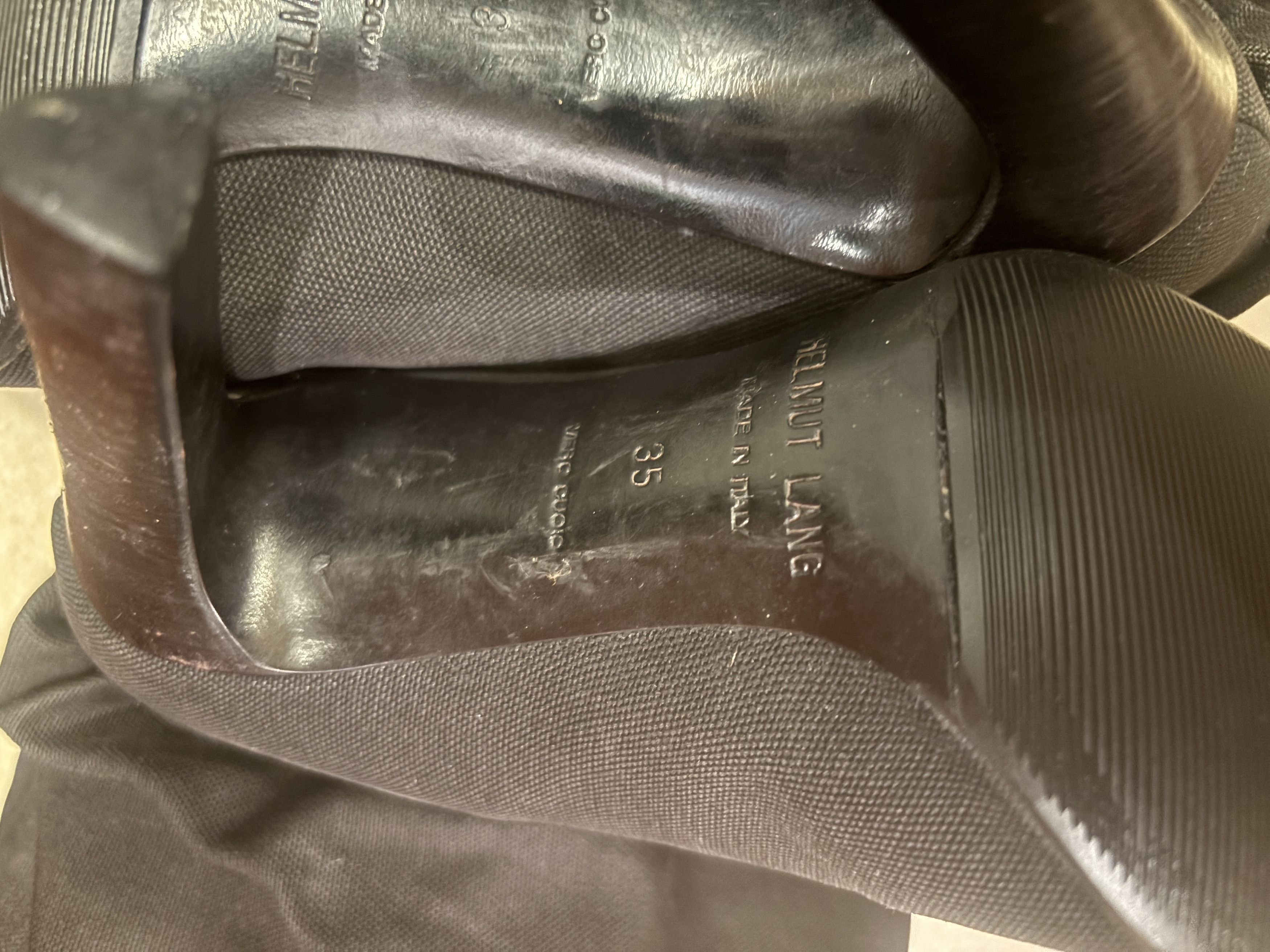 Helmut Lang vintage Helmut lang canvas boots 35 Size US 4 / IT 34 - 8 Thumbnail