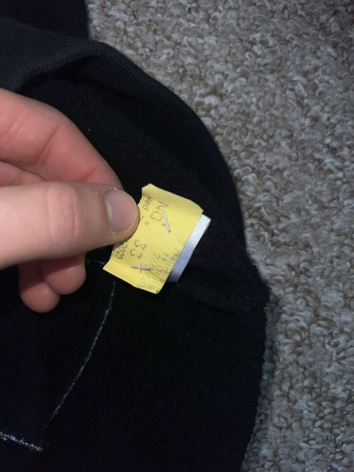 Supreme Supreme Black Hoodie w/ Reflective Piping – Size M Size US M / EU 48-50 / 2 - 6 Thumbnail
