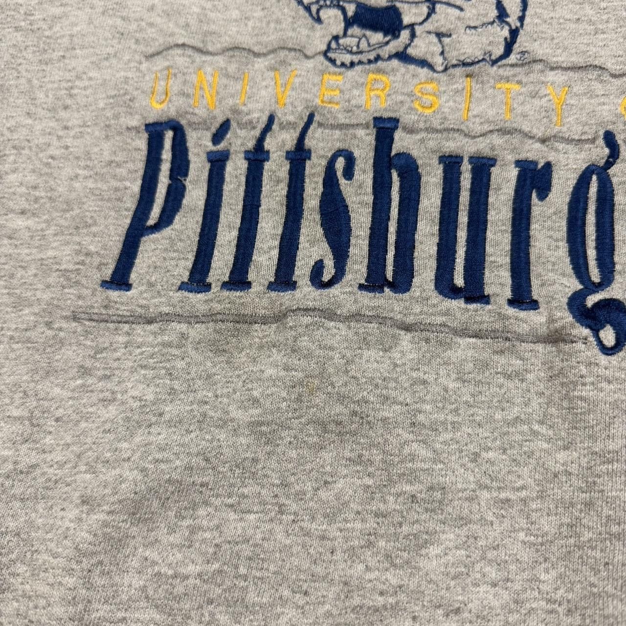 NCAA Vintage Pitt Panthers Sweatshirt University 90s Distressed Size US XL / EU 56 / 4 - 7 Thumbnail
