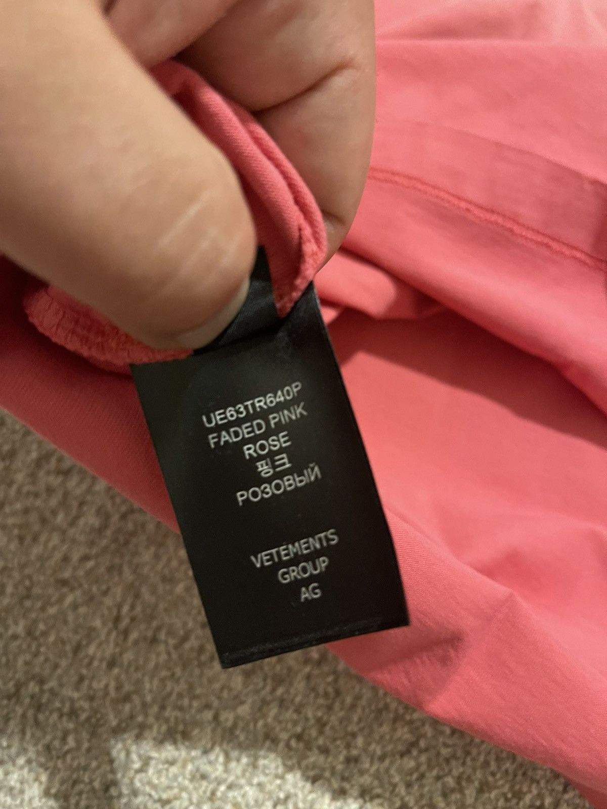 Vetements Vetements T Shirt Size US XXL / EU 58 / 5 - 9 Thumbnail