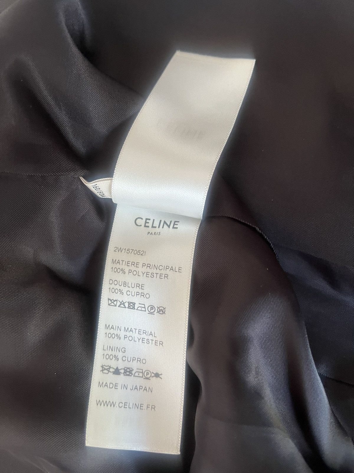 Celine Celine Teddy College in Lightweight Nylon Red Size US XS / EU 42 / 0 - 7 Thumbnail