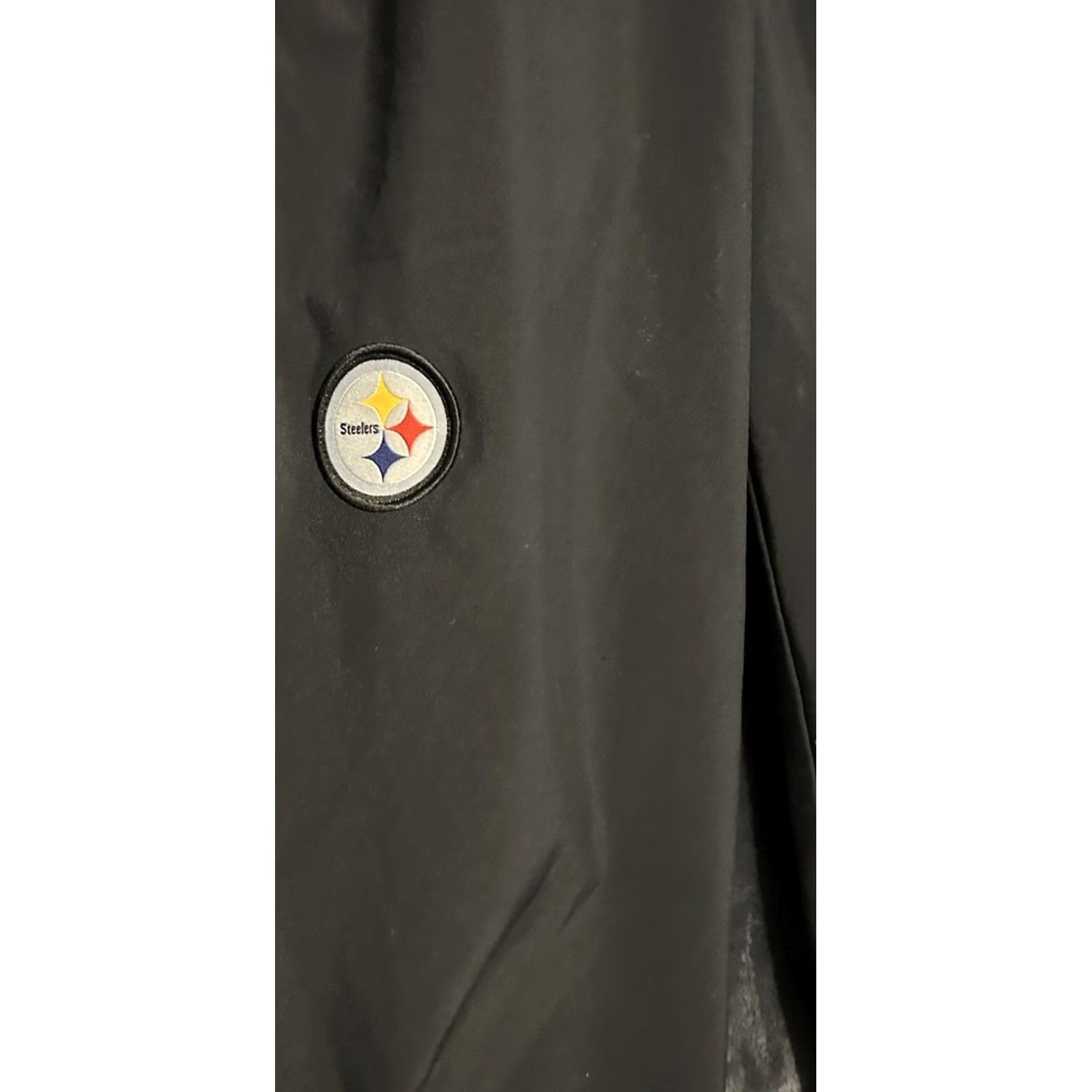 Nike Nike Steelers Dri Fit Tack Joggers Pants Men M Black NFL Elastic Waist Size US 31 - 3 Thumbnail