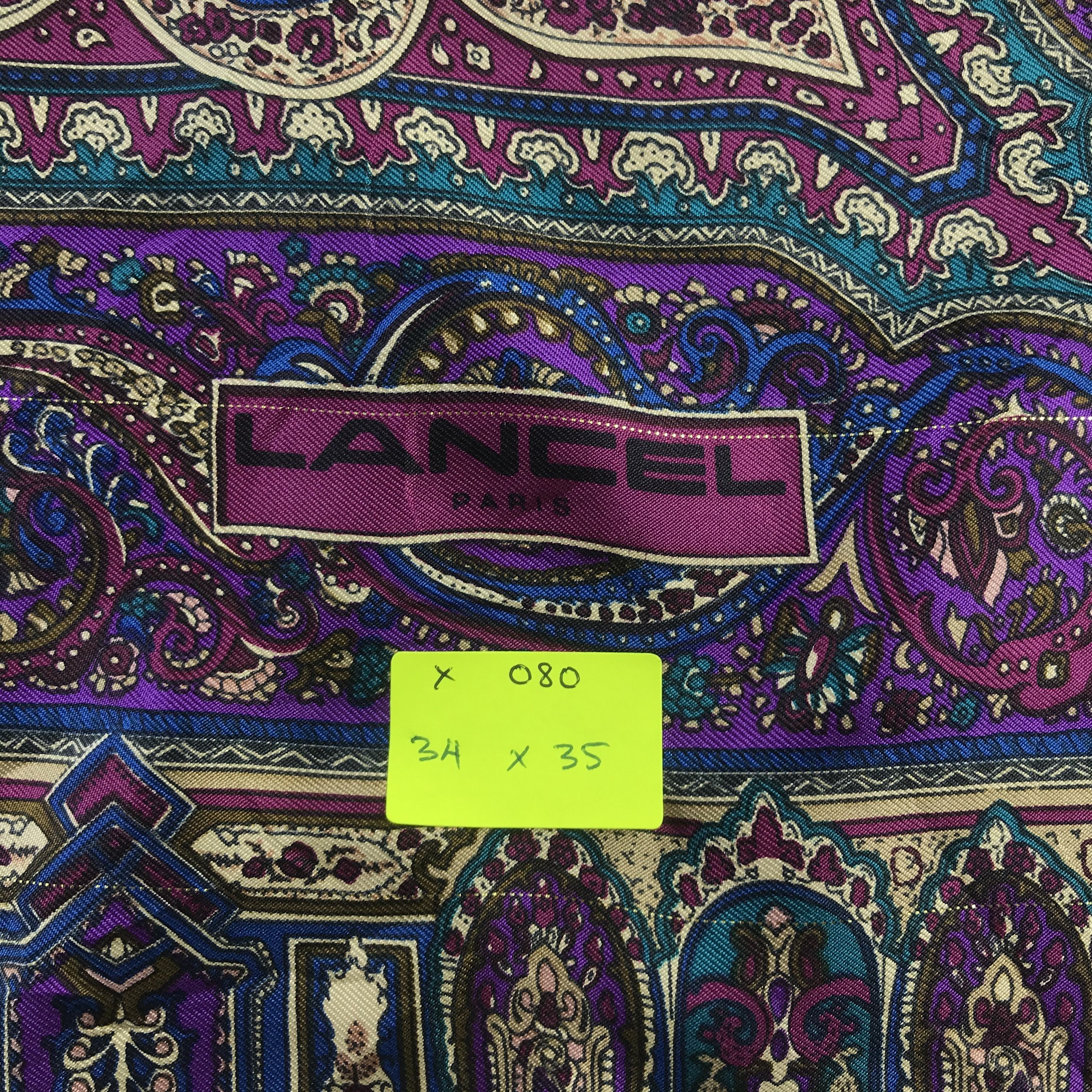 Lancel vintage lancel silk scarf Size ONE SIZE - 6 Thumbnail