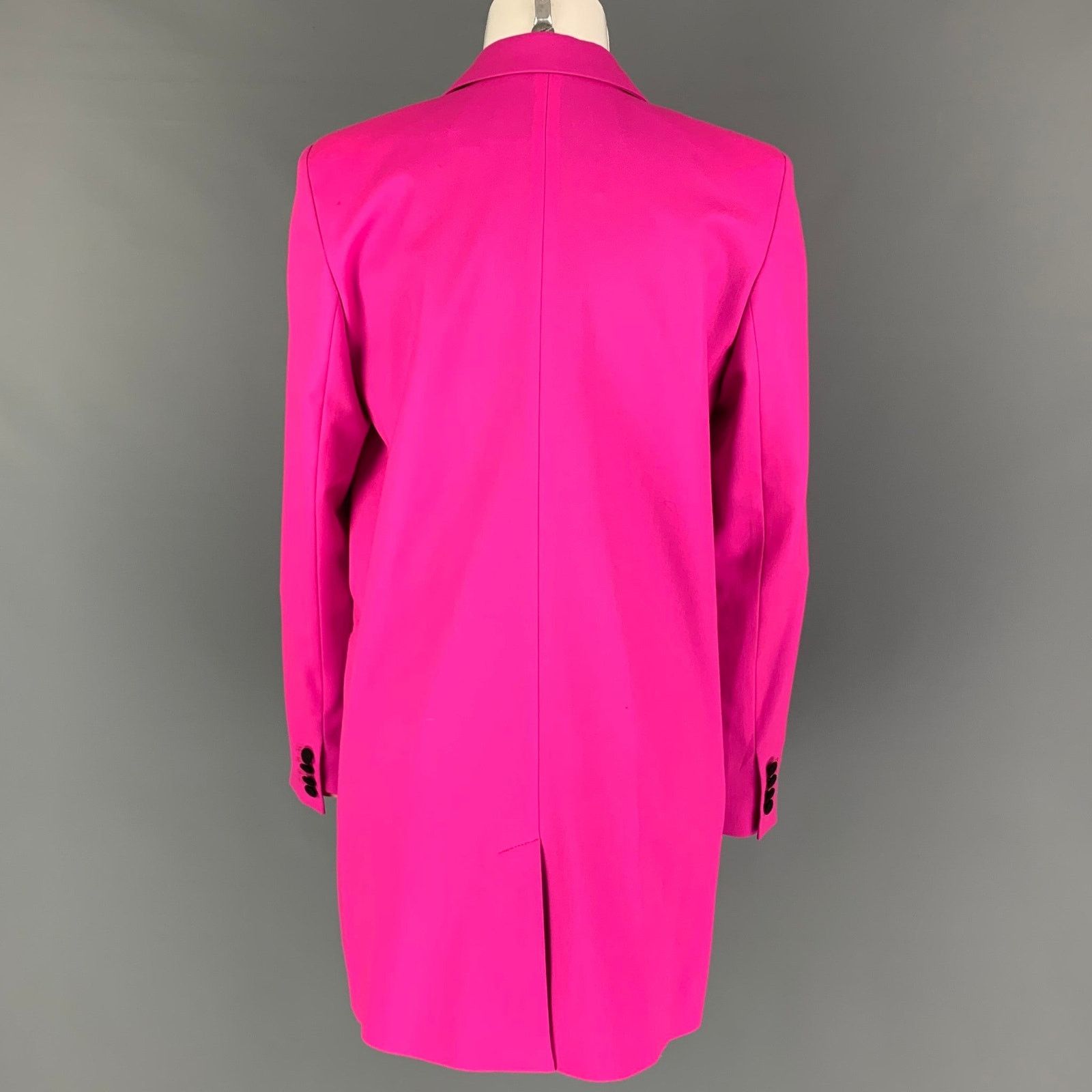 Other MARCELL VON BERLIN Size 8 Pink Wool Jacket Blazer Size M / US 6-8 / IT 42-44 - 3 Thumbnail