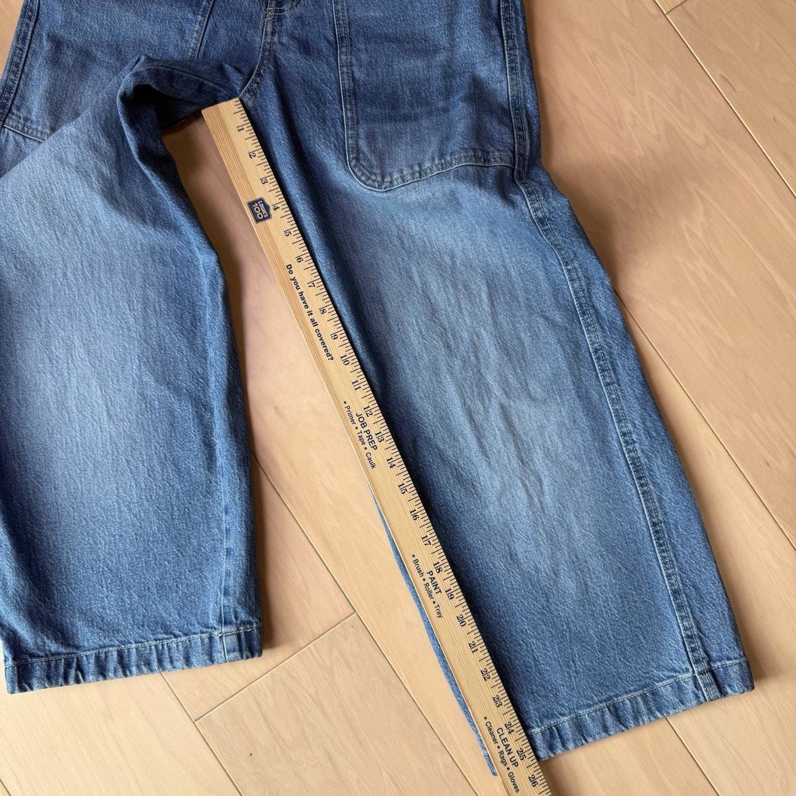 Free People Free People Piper Mid Rise Crop Wide Leg Jeans Women's 28 Size 28" / US 6 / IT 42 - 8 Thumbnail