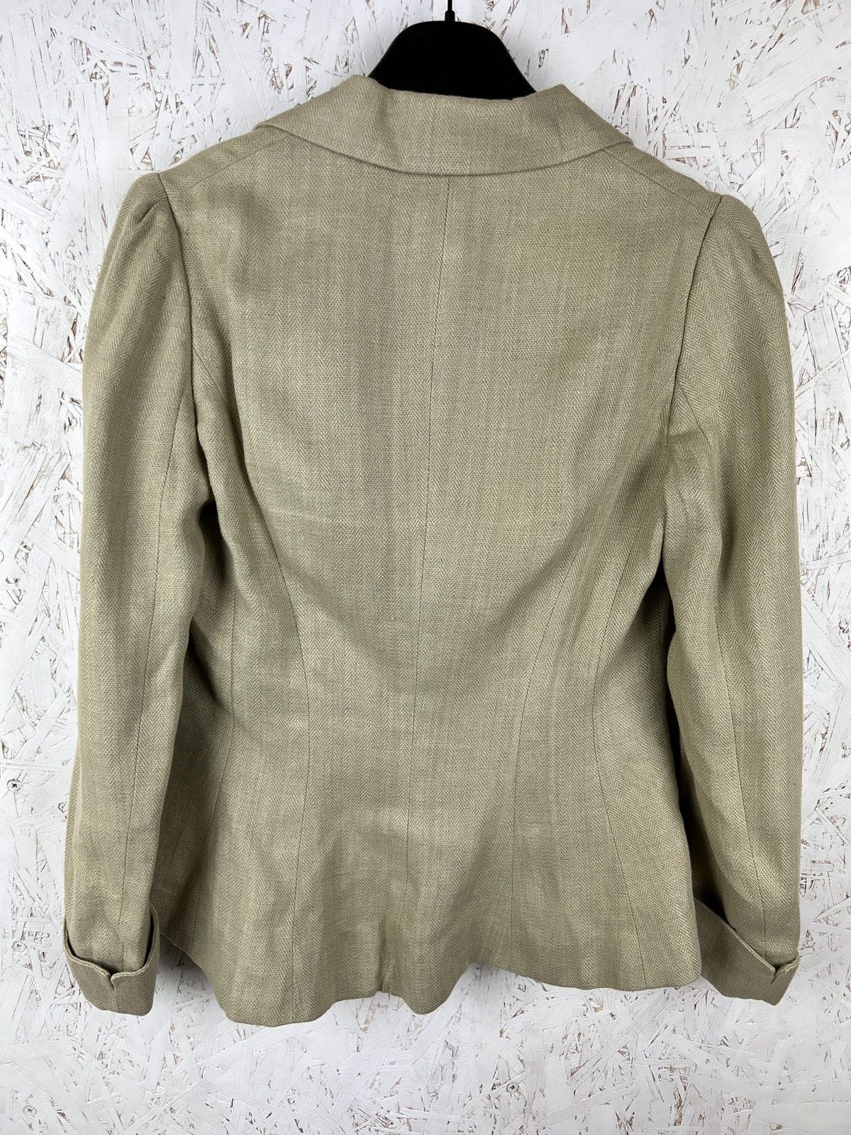 Ralph Lauren Ralph Lauren Womens Linen Lino Blazer In Beige Size 6 Size M / US 6-8 / IT 42-44 - 5 Thumbnail