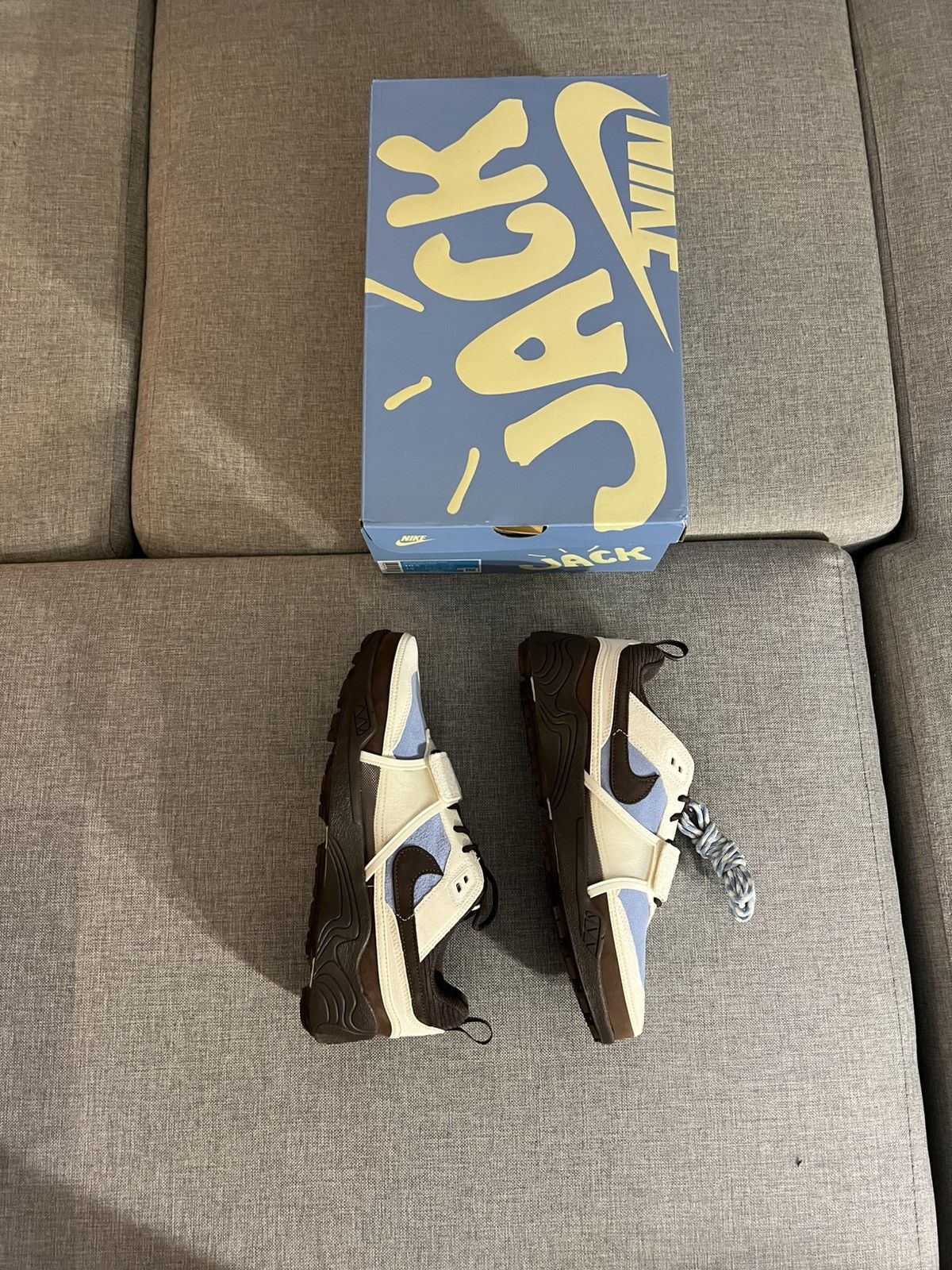 Nike Nike Zoom Field Jaxx Travis Scott Leche blue Size US 11 / EU 44 - 3 Thumbnail