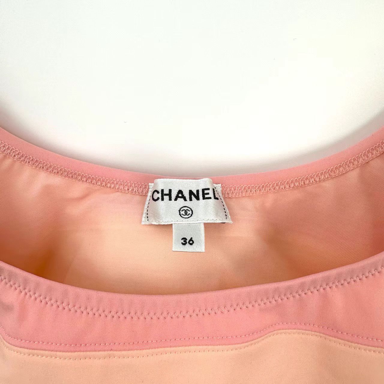 Chanel Chanel 24M Coco Beach Pink Striped Top K12 Size XS / US 0-2 / IT 36-38 - 2 Thumbnail