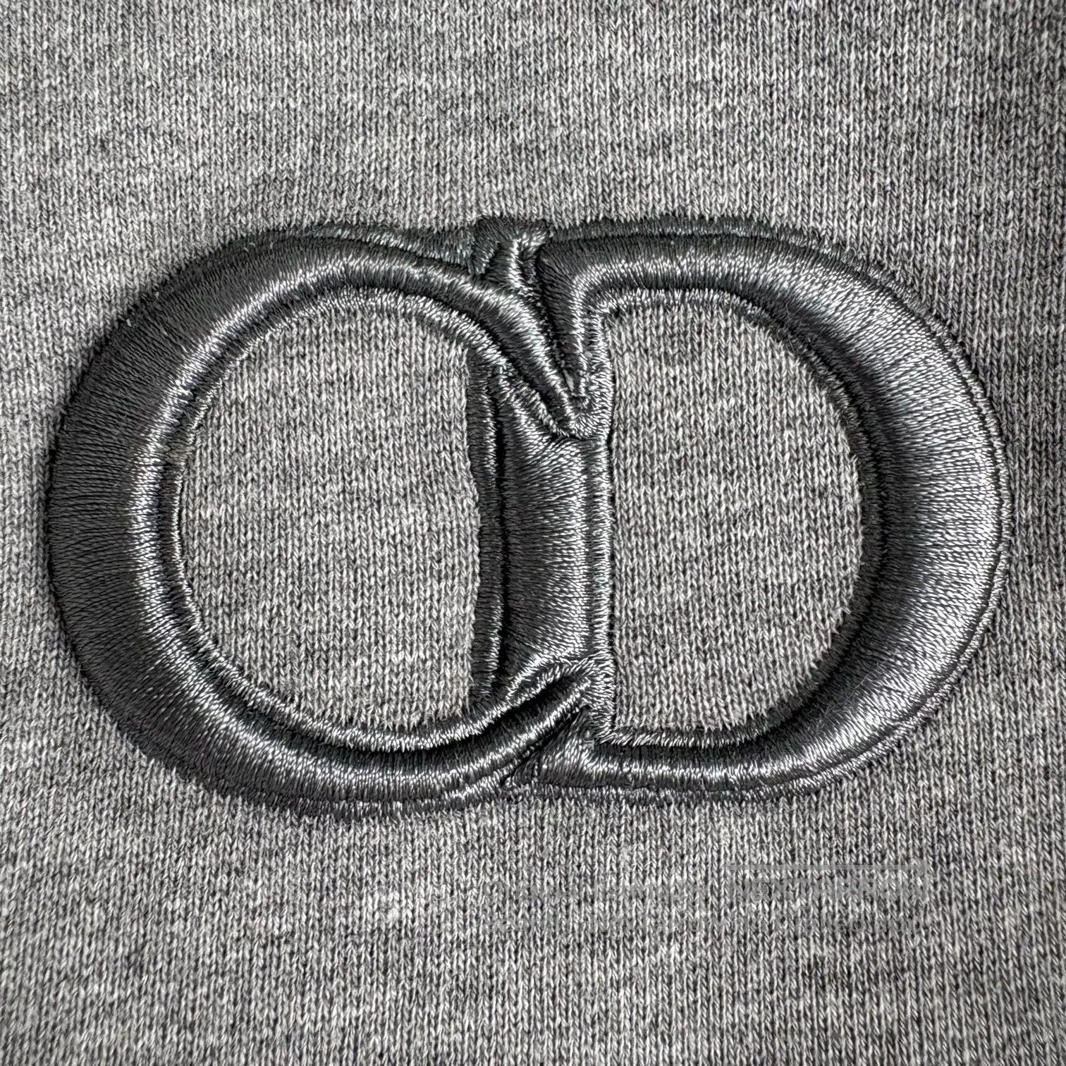 Dior Dior Essentials Series Cotton Fleece CD Icon Embroidered R Size US M / EU 48-50 / 2 - 6 Thumbnail