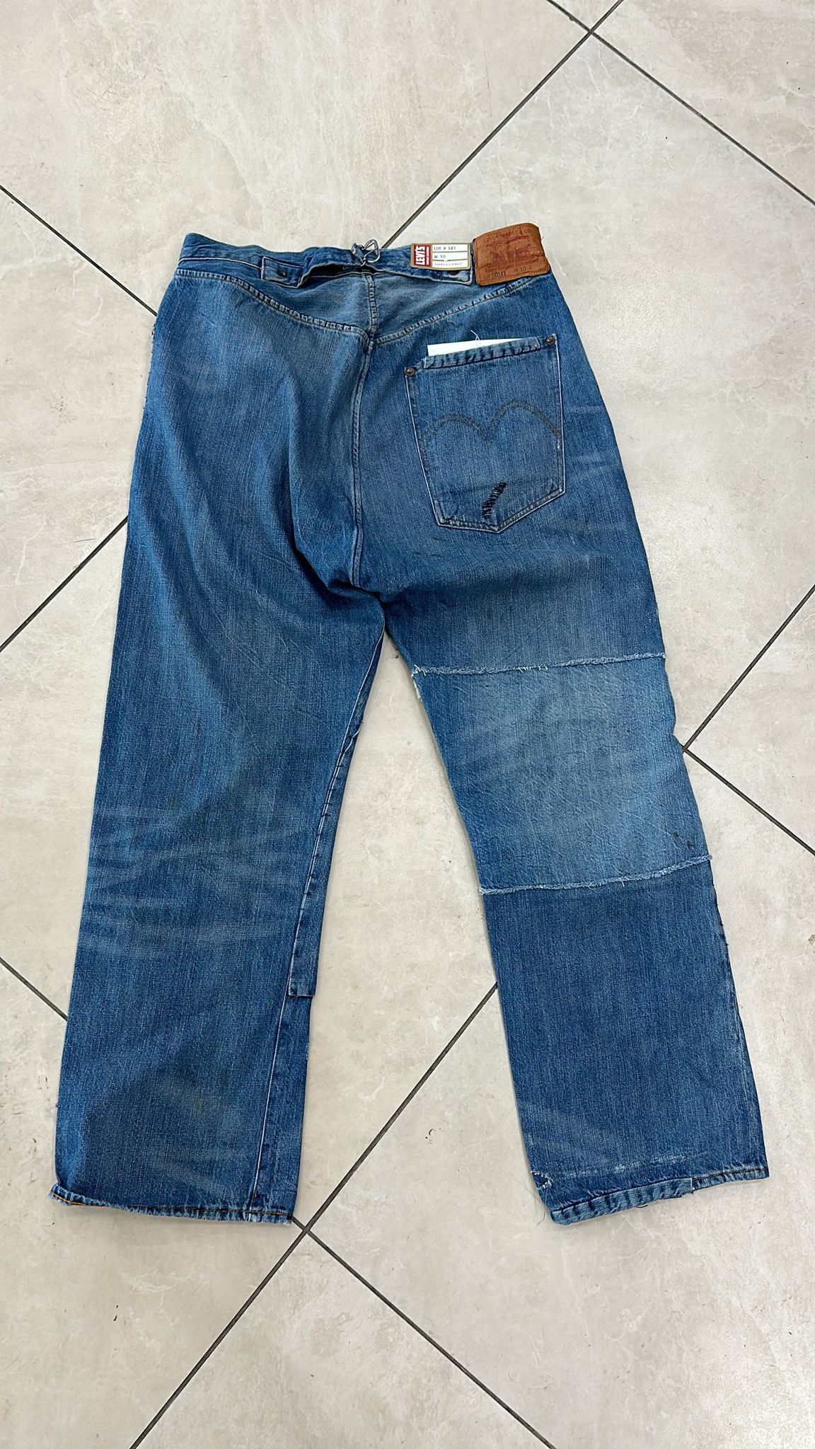 Levi's Vintage Clothing LVC Levi's Vintage Clothing 1890 501XX BigE Selvedge Jeans Size US 30 / EU 46 - 2 Thumbnail