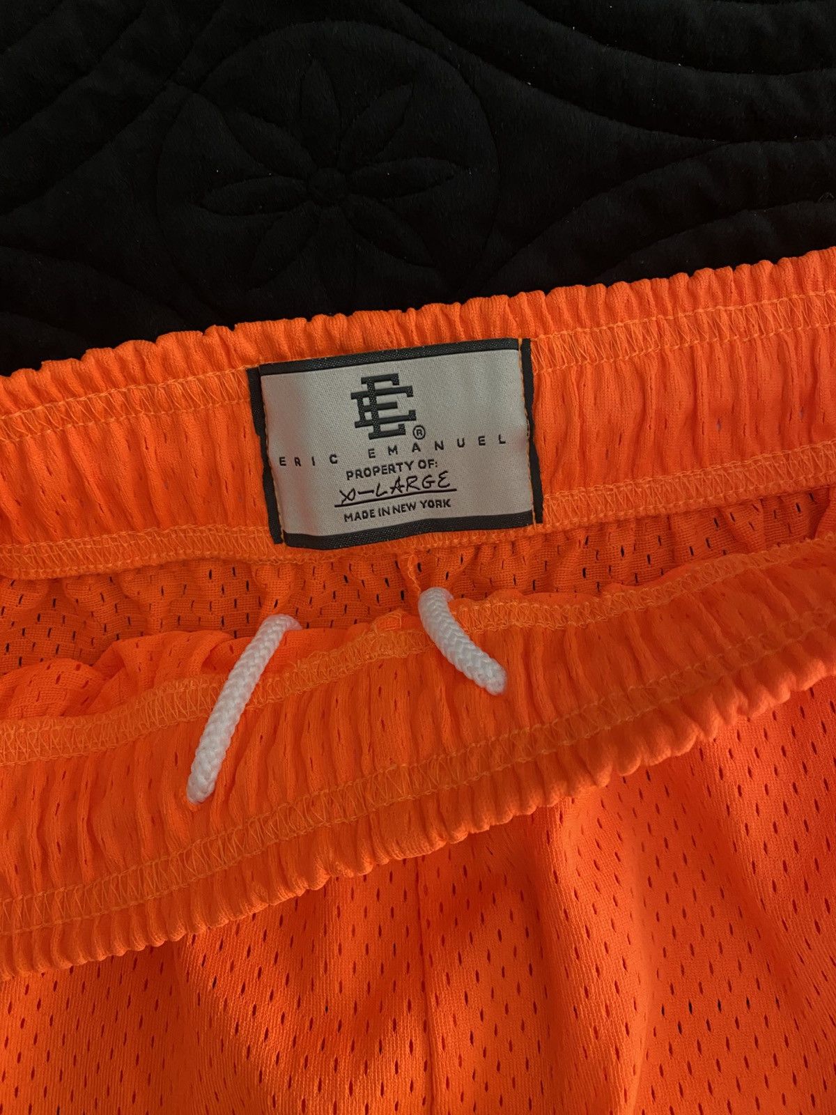 Eric Emanuel Orange Eric Emanuel short w/ white EE Size US 34 / EU 50 - 5 Thumbnail