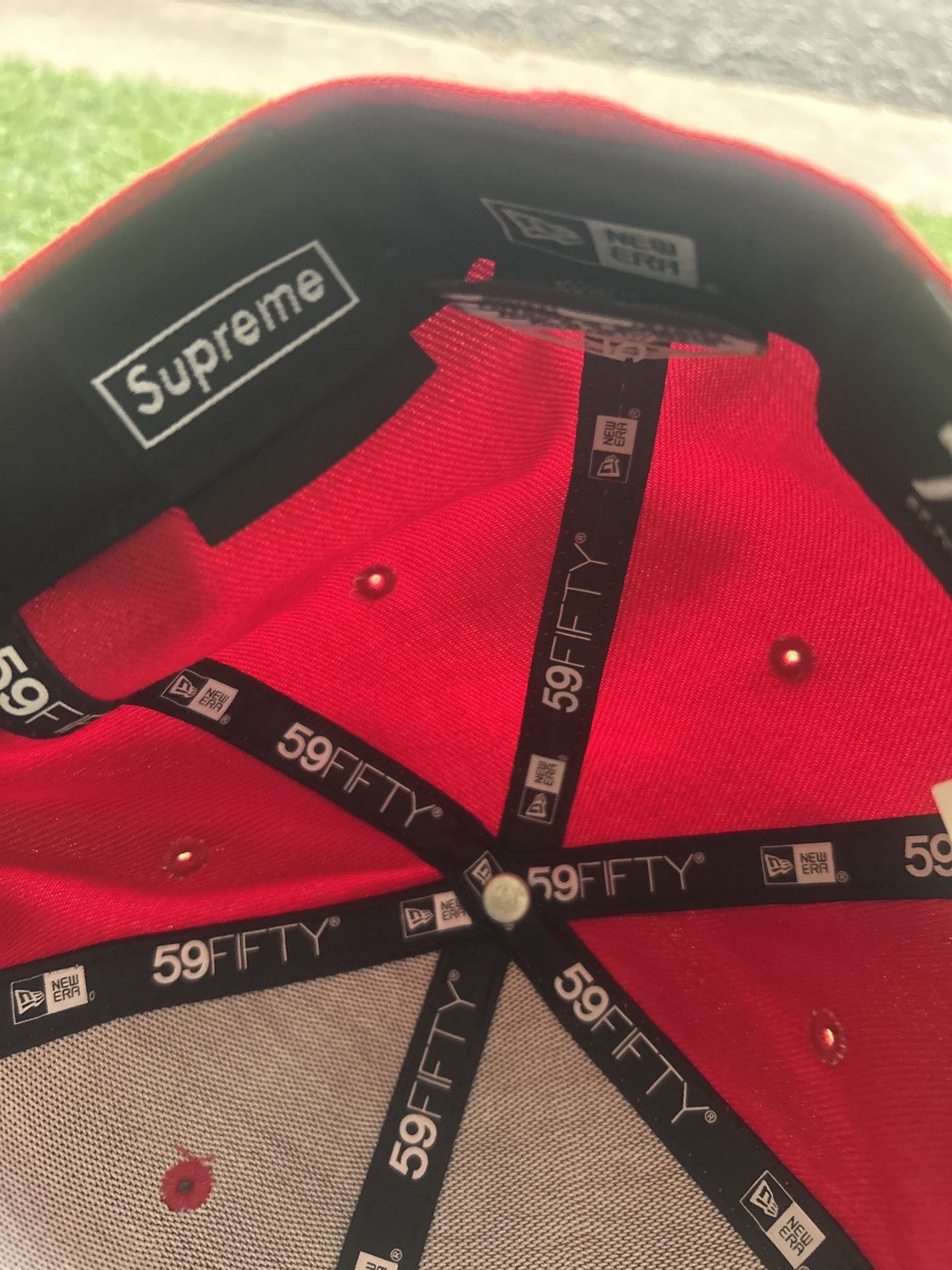 Supreme Title:Supreme x New Era Skull Box Logo Red Fitted Size ONE SIZE - 6 Thumbnail