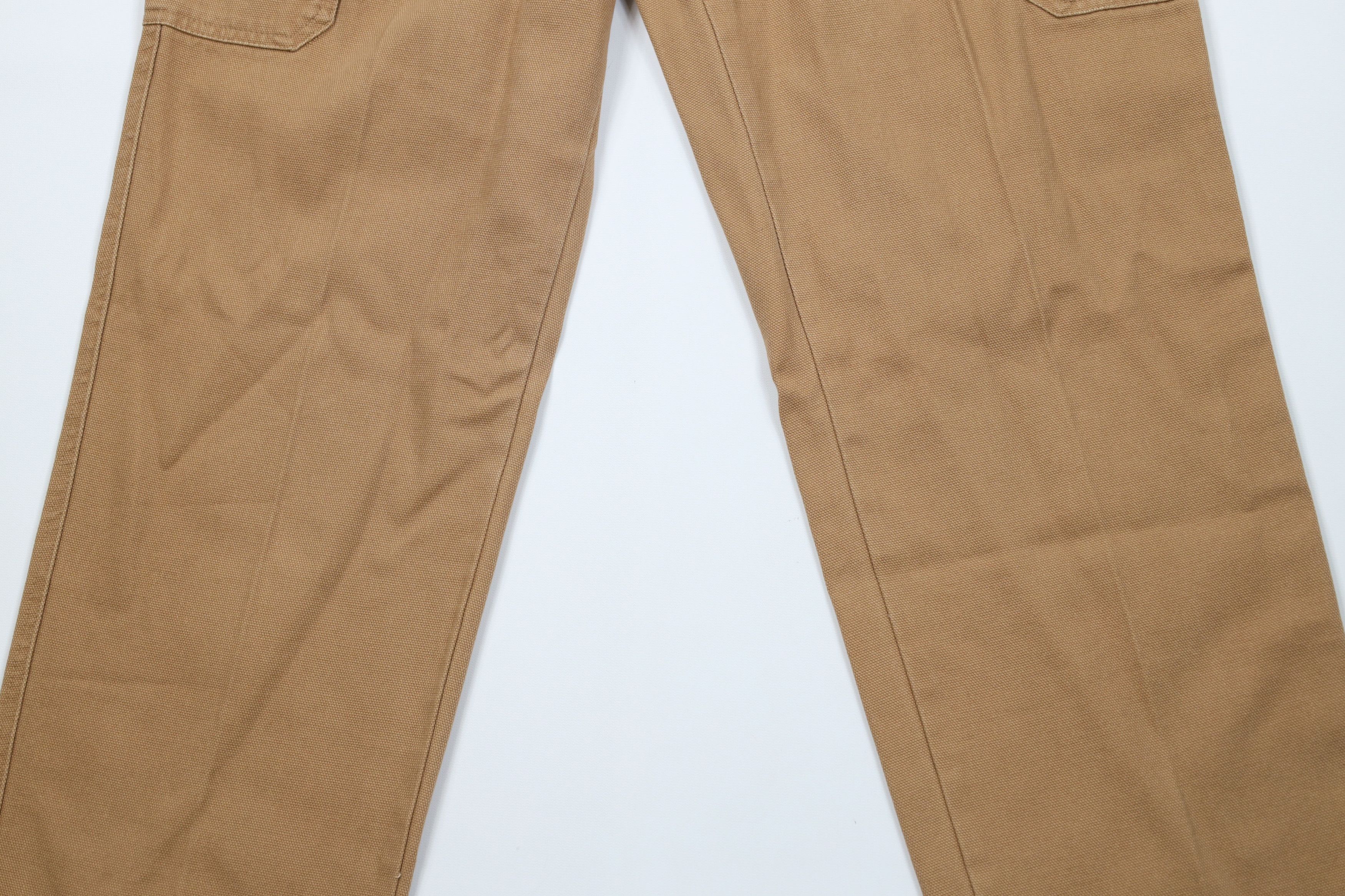 Cabelas Deadstock Vintage Cabelas Wide Leg Cargo Pants Brown Cotton Size US 34 / EU 50 - 3 Thumbnail