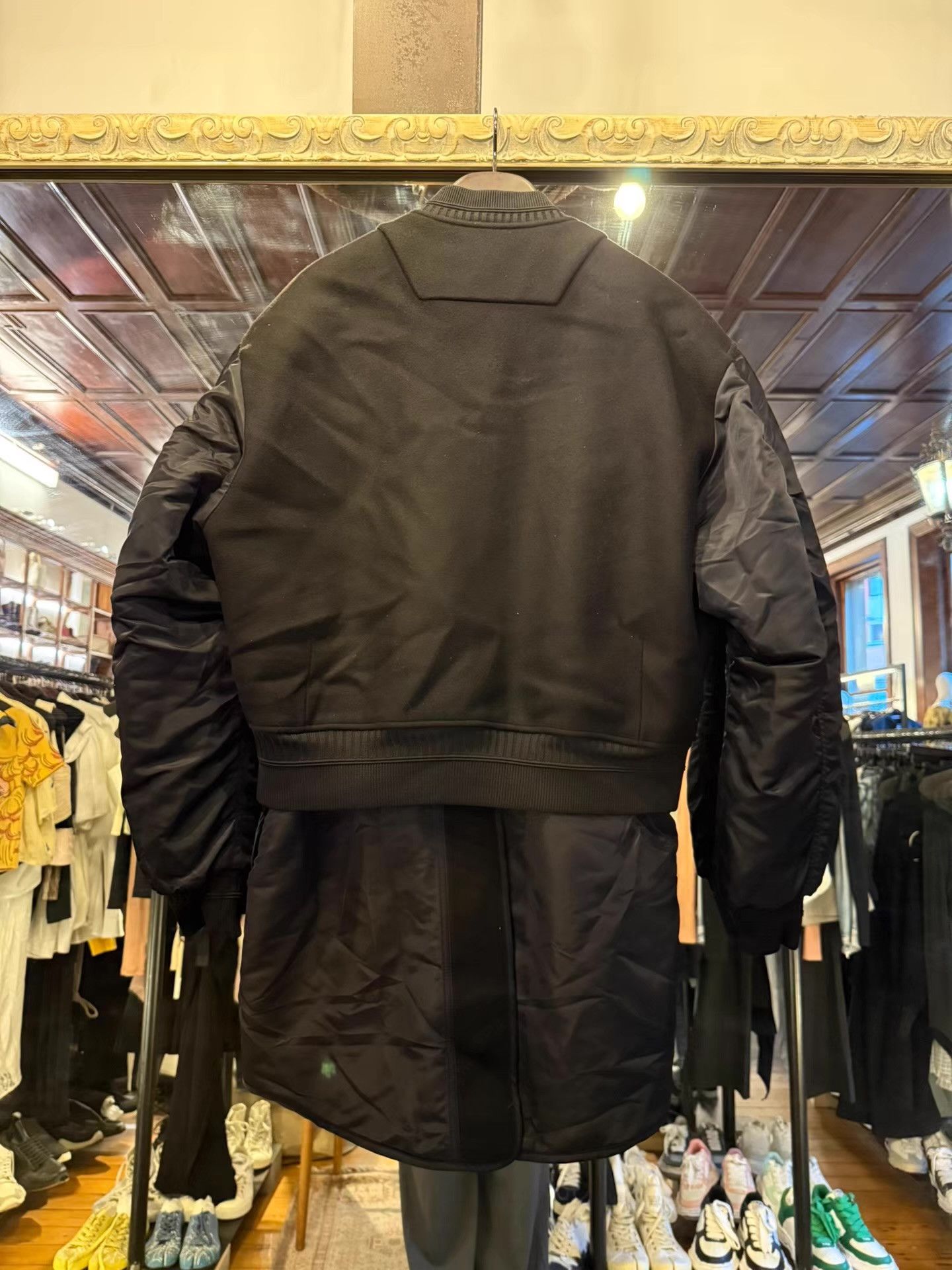 Juun.J JUUN.J Double‑Layer Quilted Baseball Jacket Ｑ25 Size US L / EU 52-54 / 3 - 2 Thumbnail
