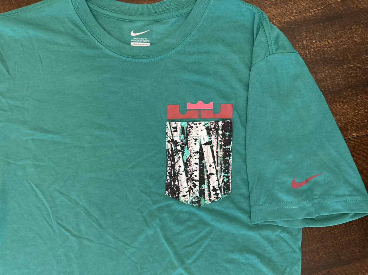 Nike Nike Lebron James Men’s T-Shirt Print Pocket-Size Medium Size US M / EU 48-50 / 2 - 2 Thumbnail